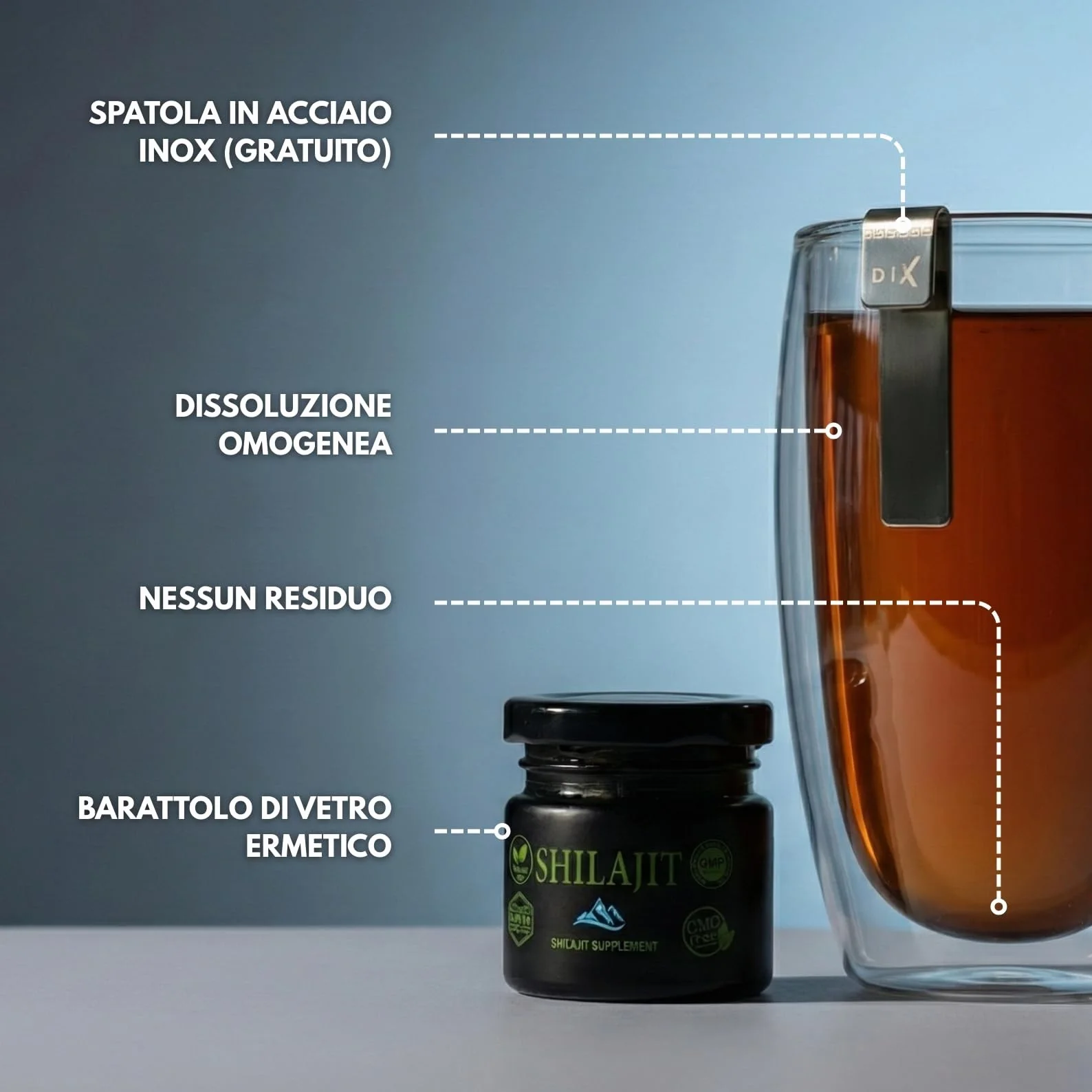 Resina di SHILAJIT dell'Himalaya ✦ 100 Porzioni ✦ Alta Quota ✦ Senza Metalli Pesanti ✦ Senza Contaminazioni ✦ Ricco di Oligoelementi ✦ Rapporto 60:1 ✦ 100% Naturale ✦ Senza Trattamenti Chimici ✦