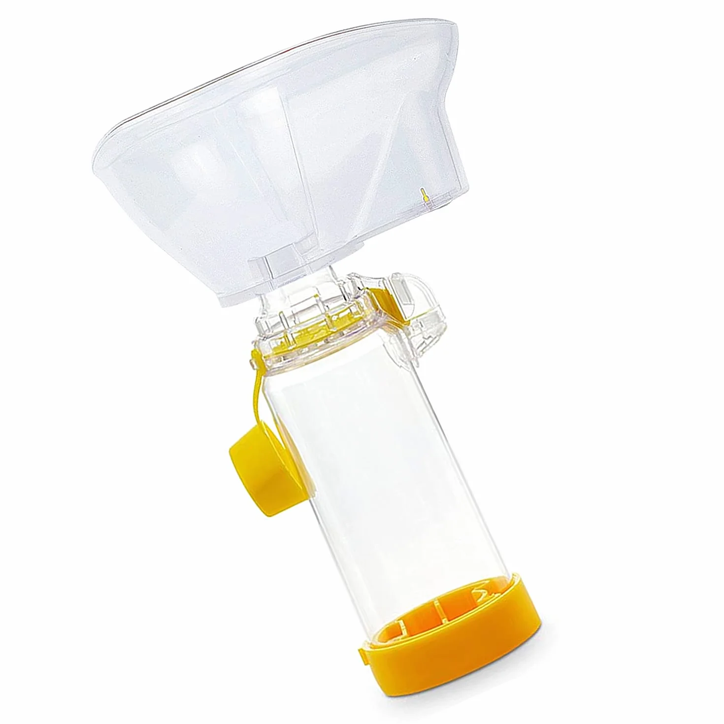 Chamber Plus Flow-Vu Antistatico Maschera per Adulti Large Yellow
