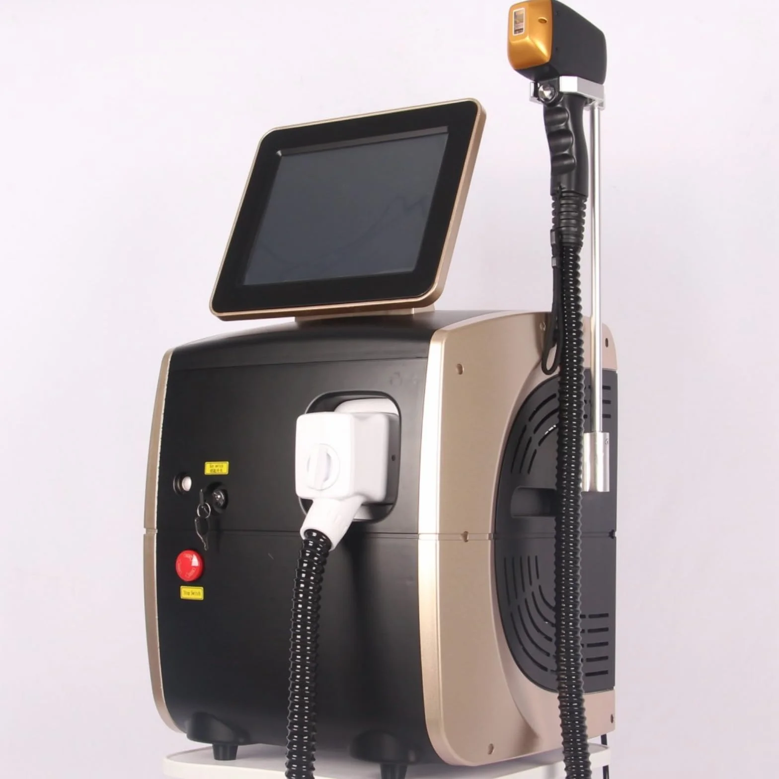 Professional diodo ghiaccio titanio laser corpo depilatore 808nm 755nm 940nm 1064nm 4 onde depilatore permanente attrezzatura CE donna