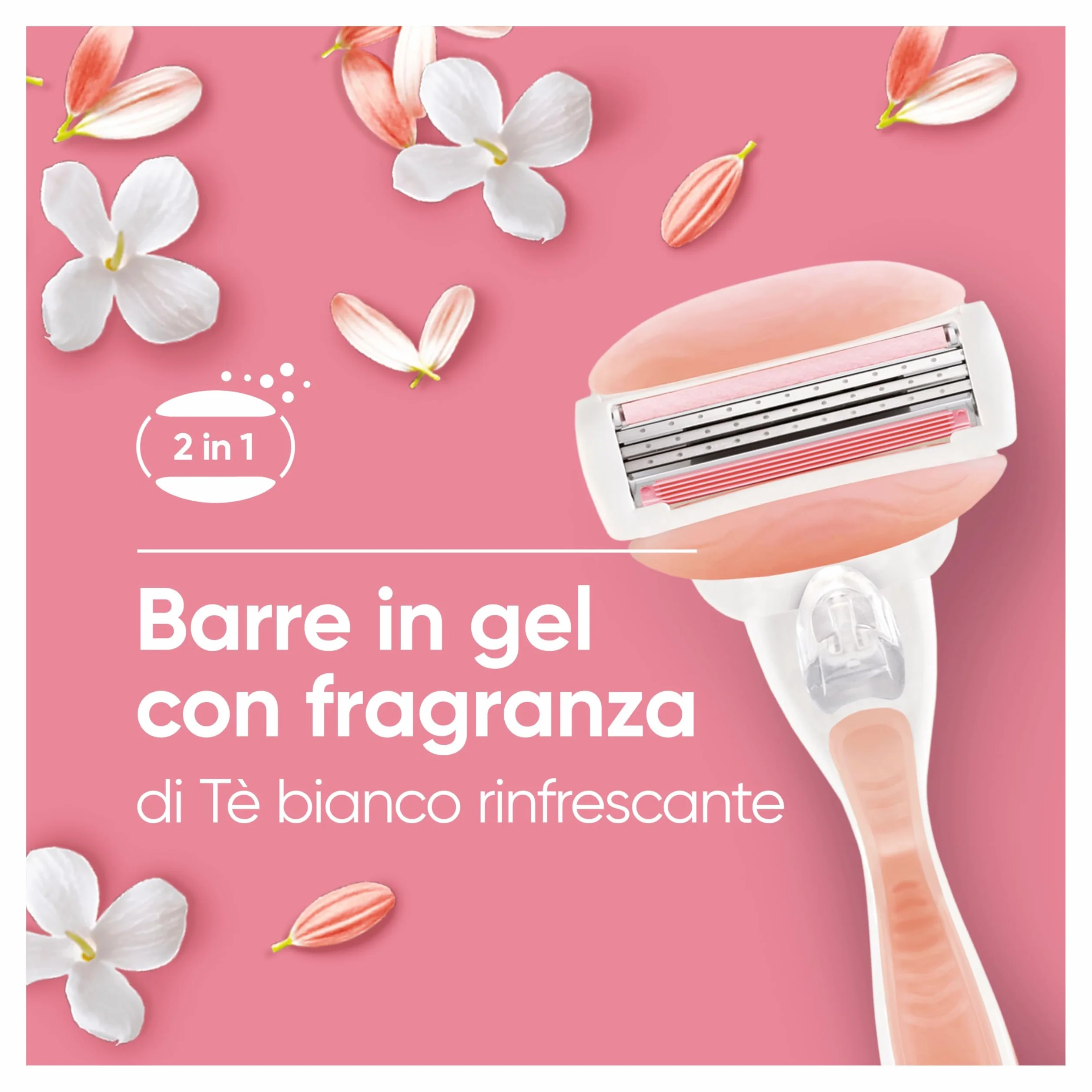 Gillette Venus ComfortGlide Spa Breeze Lamette Di Ricambio, 4 Lamette Di Ricambio, Manico Ergonomico E Supporto Per Doccia