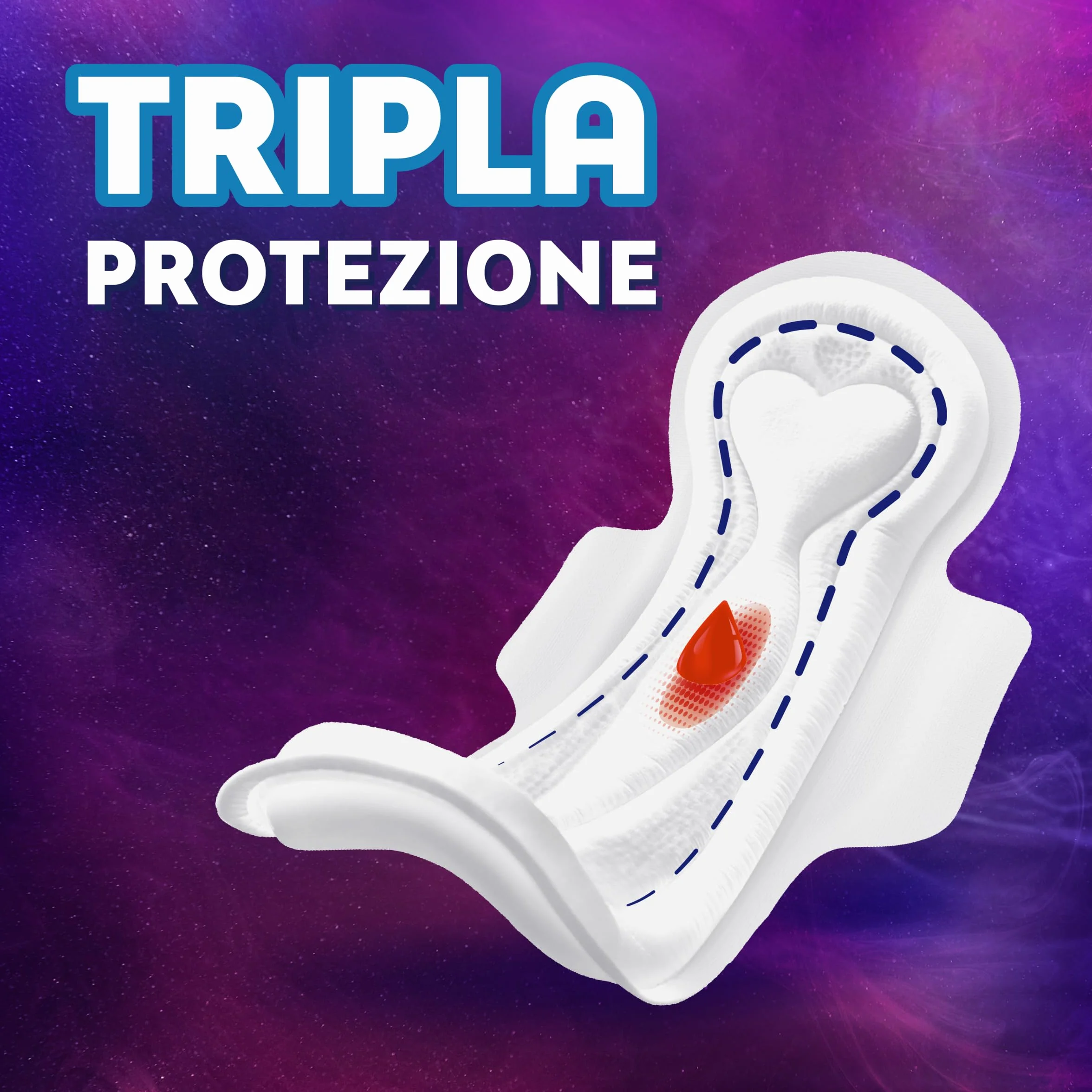 Nuvenia Assorbente Sottile Notte con Ali Confezione da 20