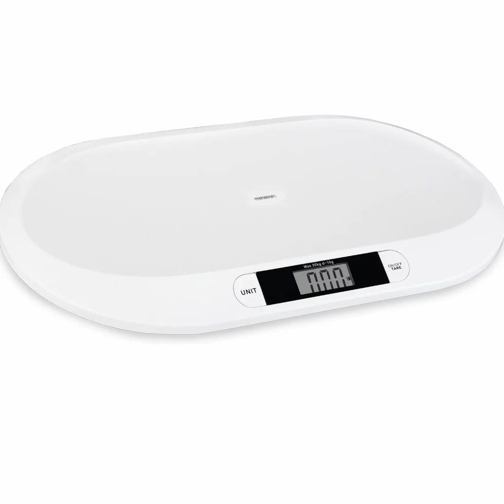 Monzana Bilancia Digitale per Bambini e Neonati 20kg Display LCD