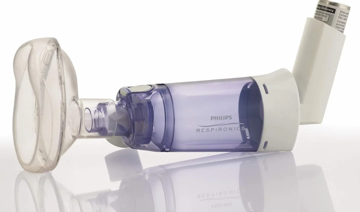 Philips OptiChamber Diamond Erogatore valvola antistatica maschera pediatrica media