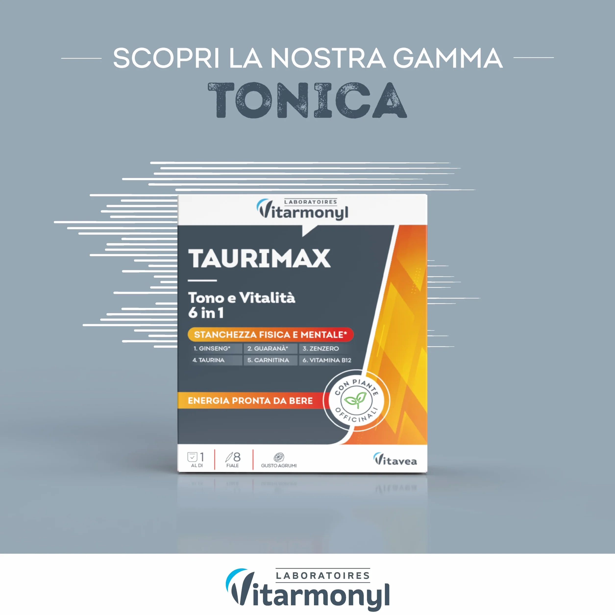 Vitarmonyl Maca – Integratore Alimentare Tonico Naturale – Supporto Energia e Vitalità – Per Uomo e Donna – 60 Compresse