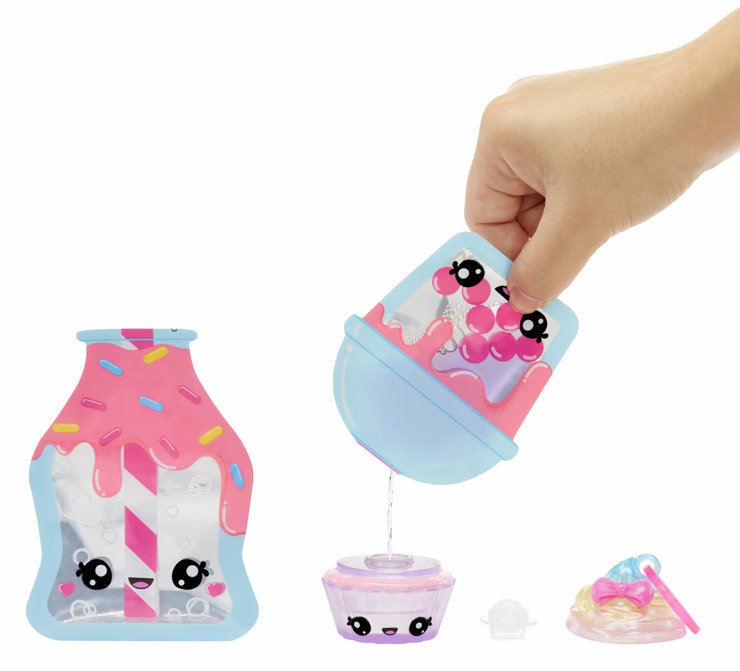 Yummiland Num Nom Body Scents Series 2 Bambola - 10 Personaggi, Confezione Cieca, Fragranza Fai-da-te, Profumo Roll-on, Oggetti da Collezione 4+