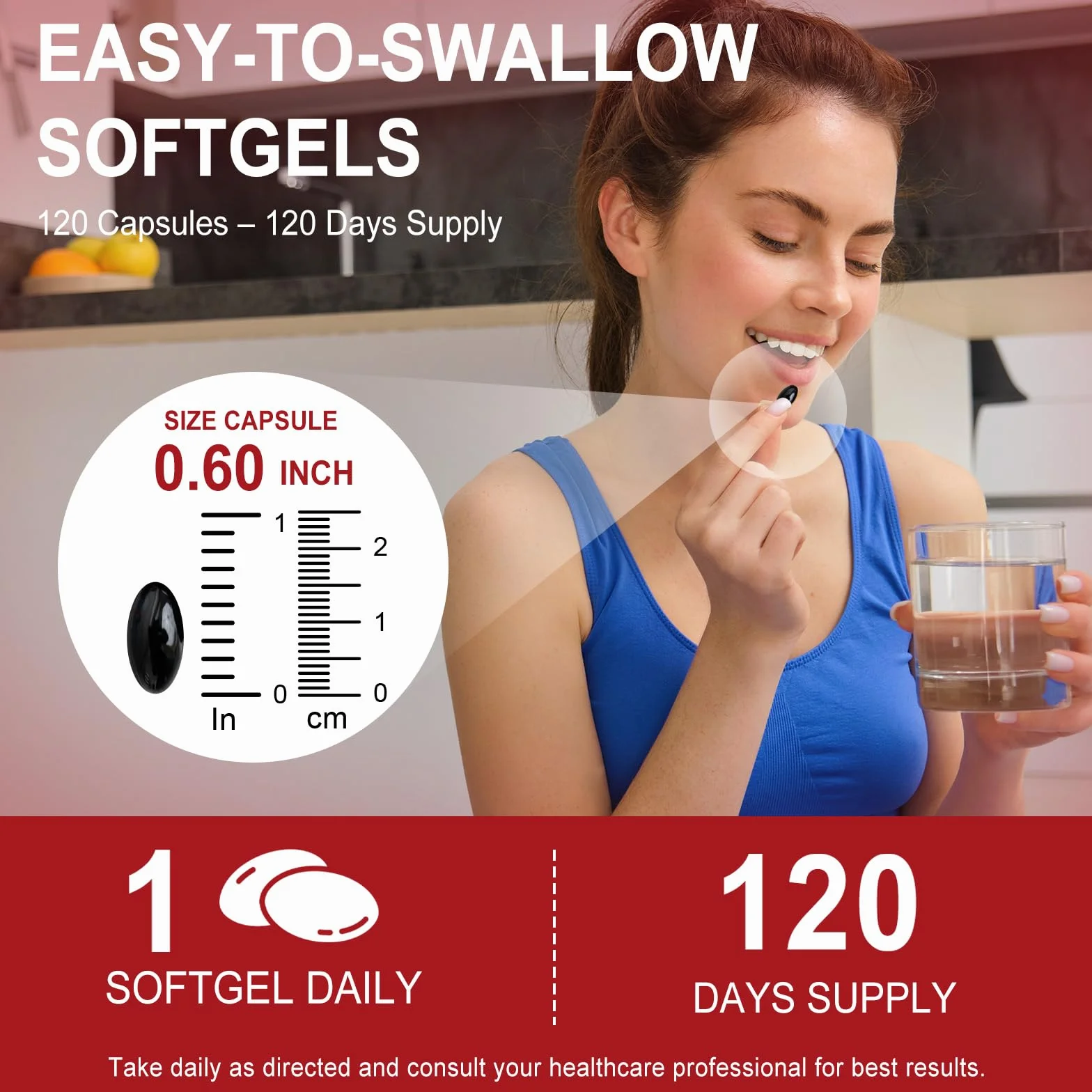 Astaxantina 12 mg 120 Softgel Integratore Antiossidante Tripla Forza Da Microalghe Fresche