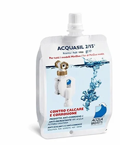 Acquabrevetti ACQUASIL 2/15® Liquido pompe dosatrici MiniDUE 1000 gr
