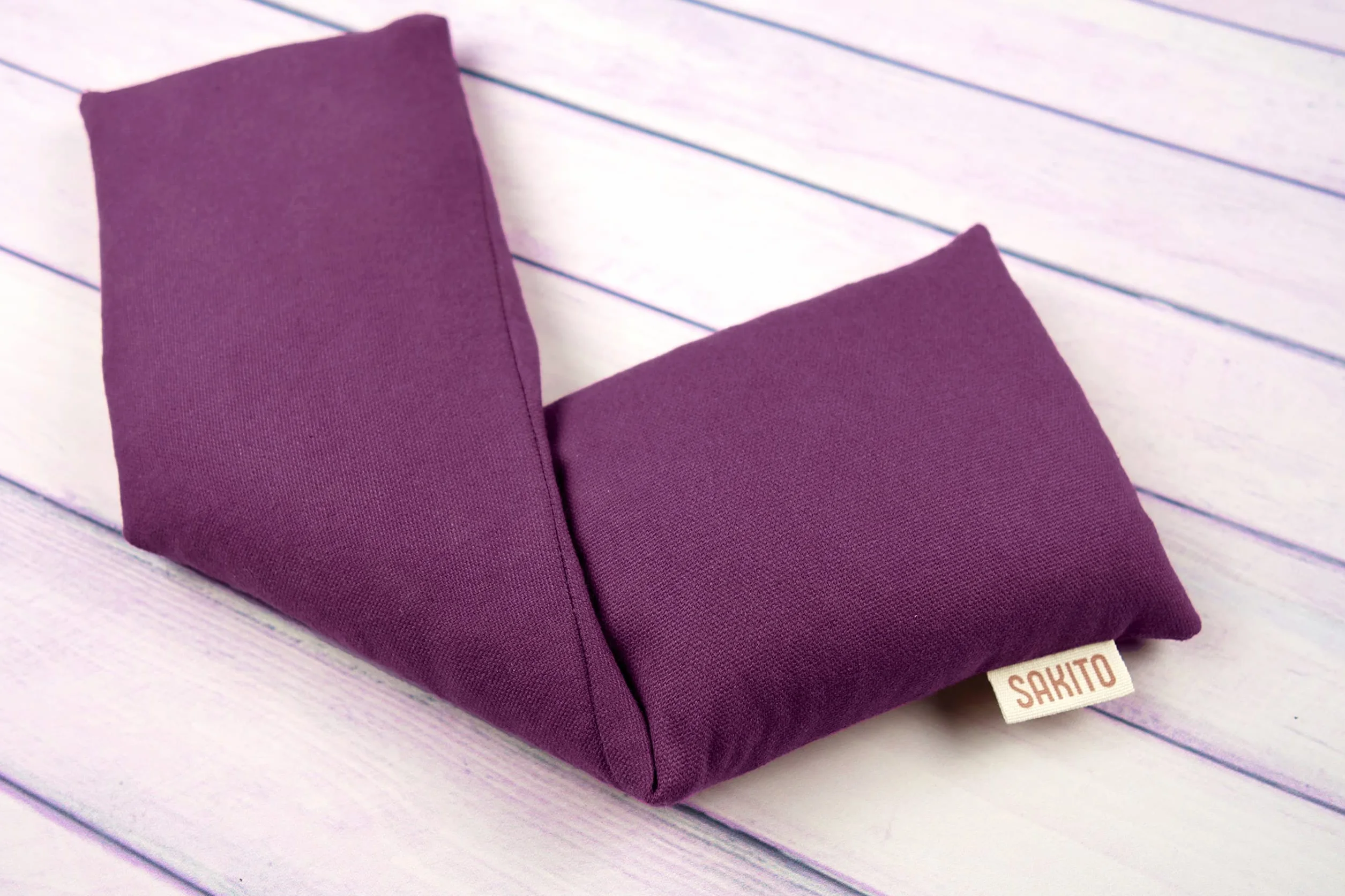 Cuscino Termico Microonde (43x12 cm) - Sollievo Naturale per Dolori Cervicali, Lombari e Mestruali, Uso a Caldo o a Freddo - Elevata Ritenzione del Calore - Profumo di Lavanda - Scatola Inclusa