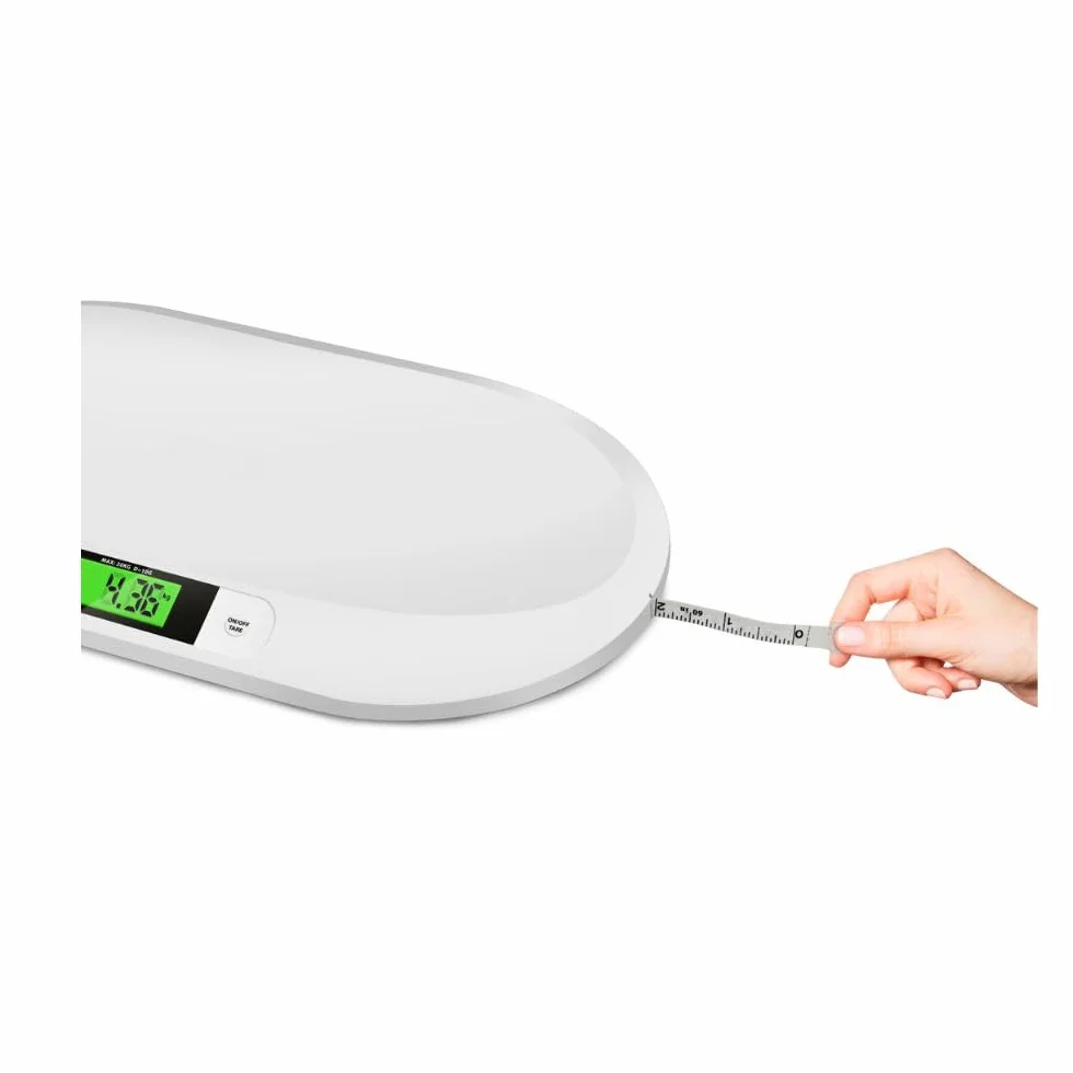 Bilancia Digitale Neonati LCD 20kg Spegnimento Automatico Tara Pesa Pediatrica