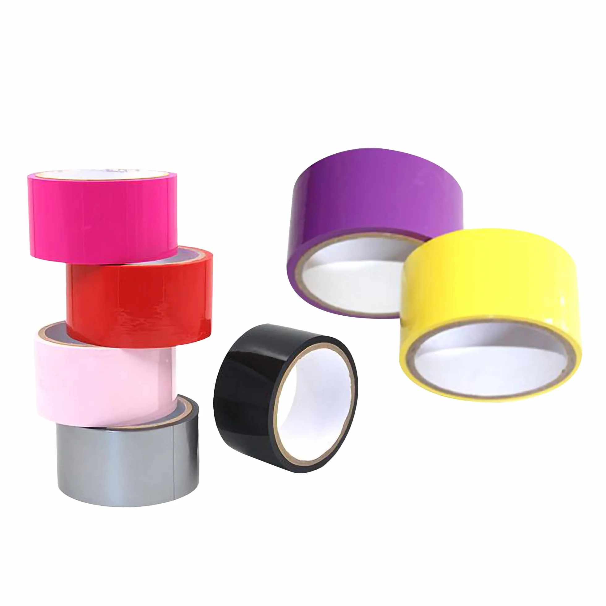 Nastro bondage argento