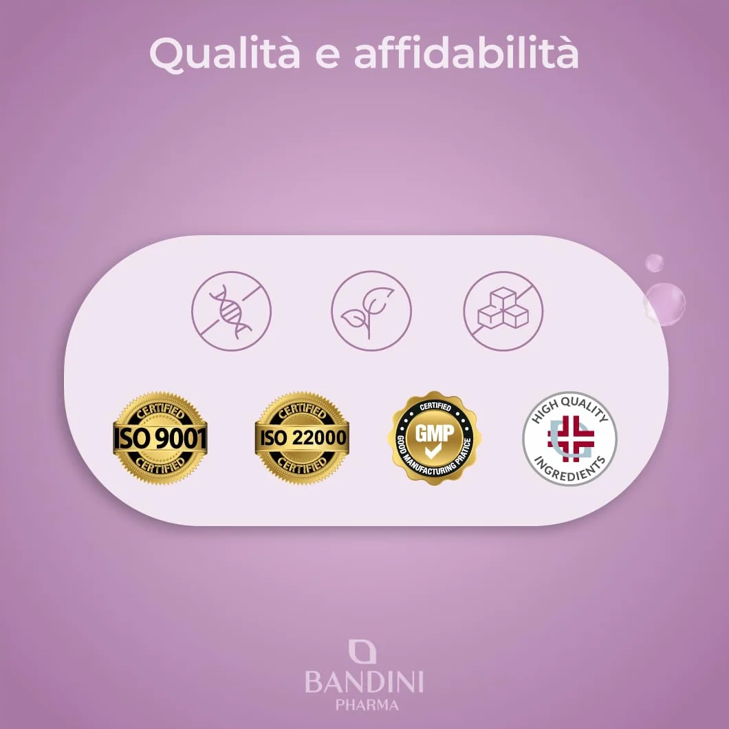 Bandini Complesso Naturale Cimicifuga Trifoglio Rosso Salvia 60 Capsule 200mg Trifoglio 100mg Salvia 80mg Cimicifuga