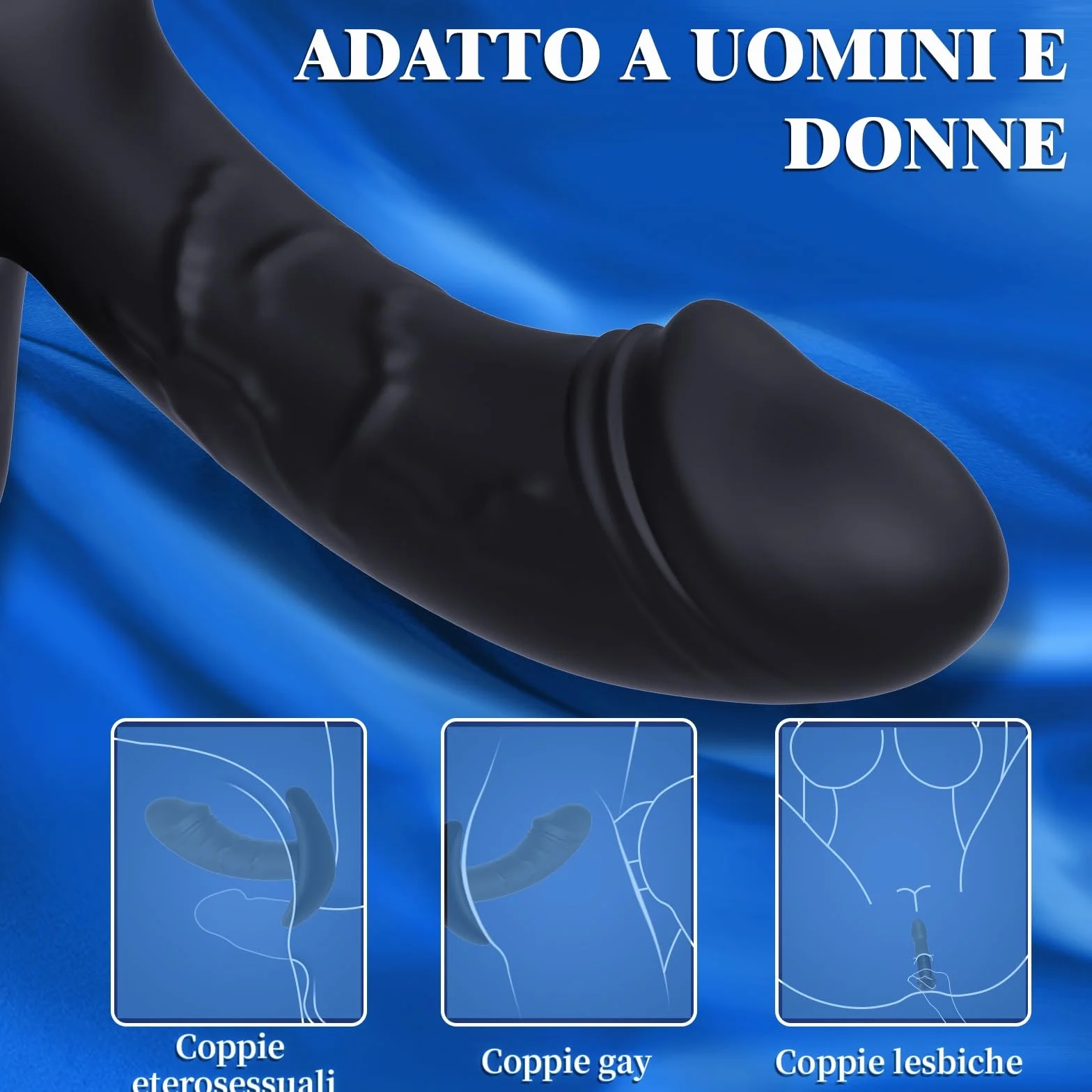 3PCS Plug Anale-Dilatatore Donna e Anale-Dilatatore Uomo Dildo Anale-Kit Set 3 Buttplug Plug Anale Silicone Analesex Sexytoysys Donna Uomo Coppia Dilatatori Anali Sex Toys (Grande, Medio, Piccolo)