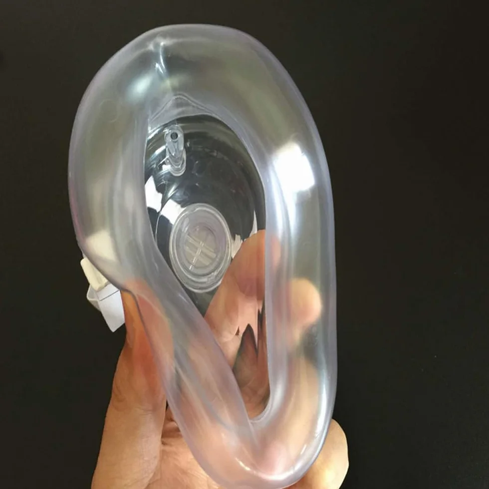 Maschera di salvataggio CPR tascabile con valvola unidirezionale per adulti e bambini