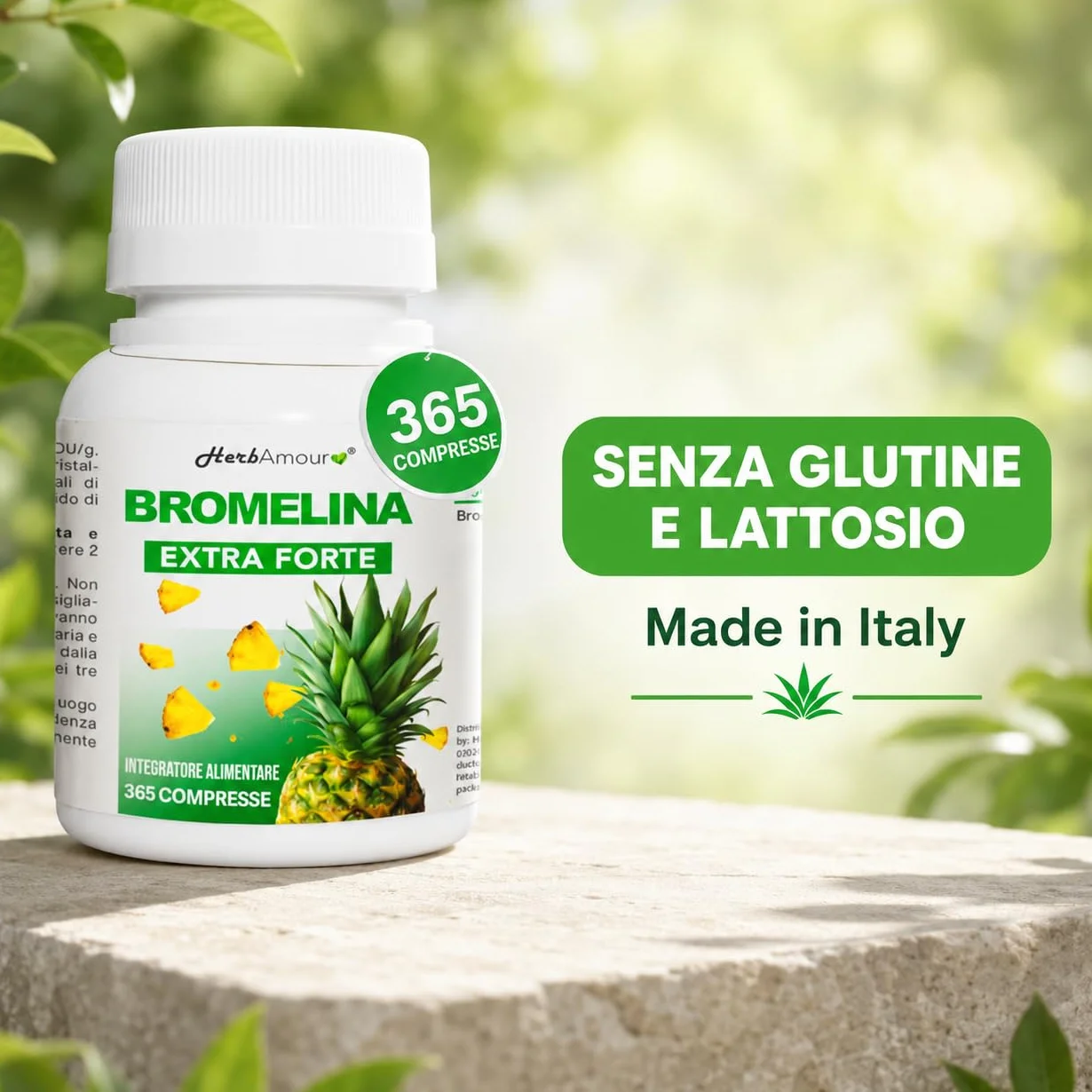 Bromelina 365 Compresse Integratore Alimentare