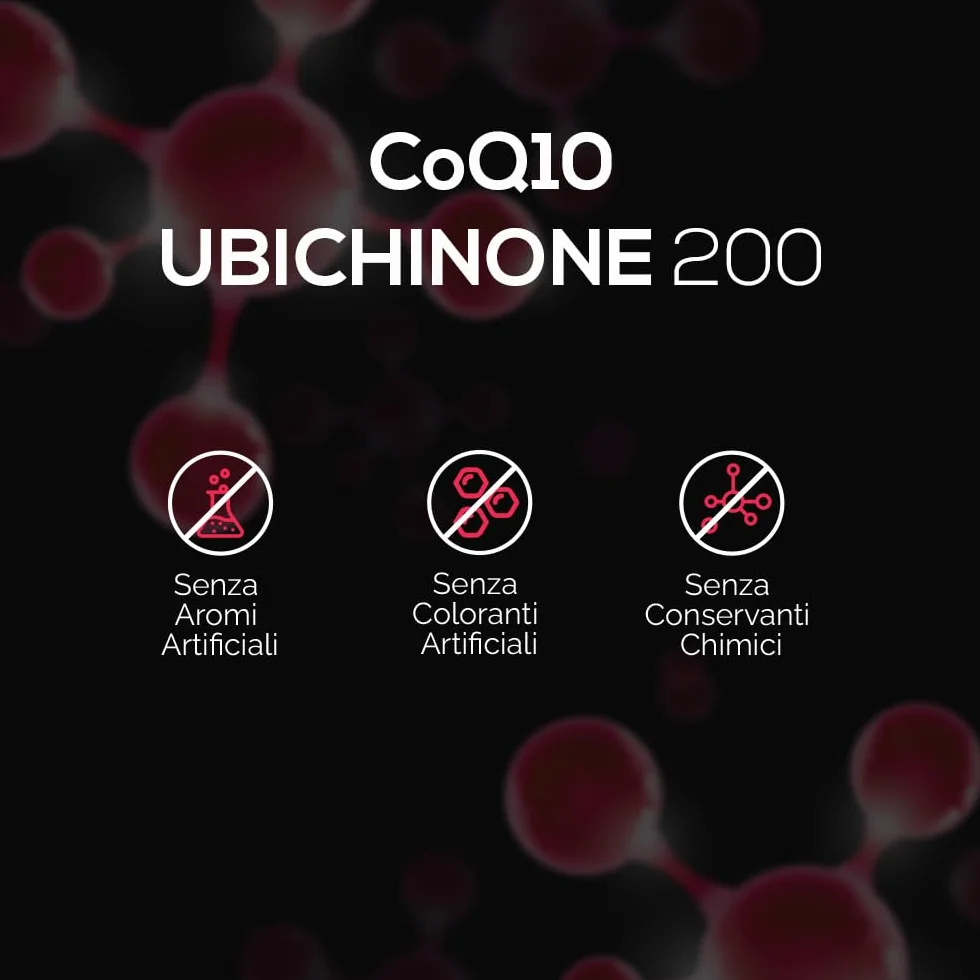 Coq10 Ubichinone in Softgel Da 200 Mg Di Intelligent Labs | 120 Porzioni | Softgel Facili Da Ingerire E Ad Elevata Potenza