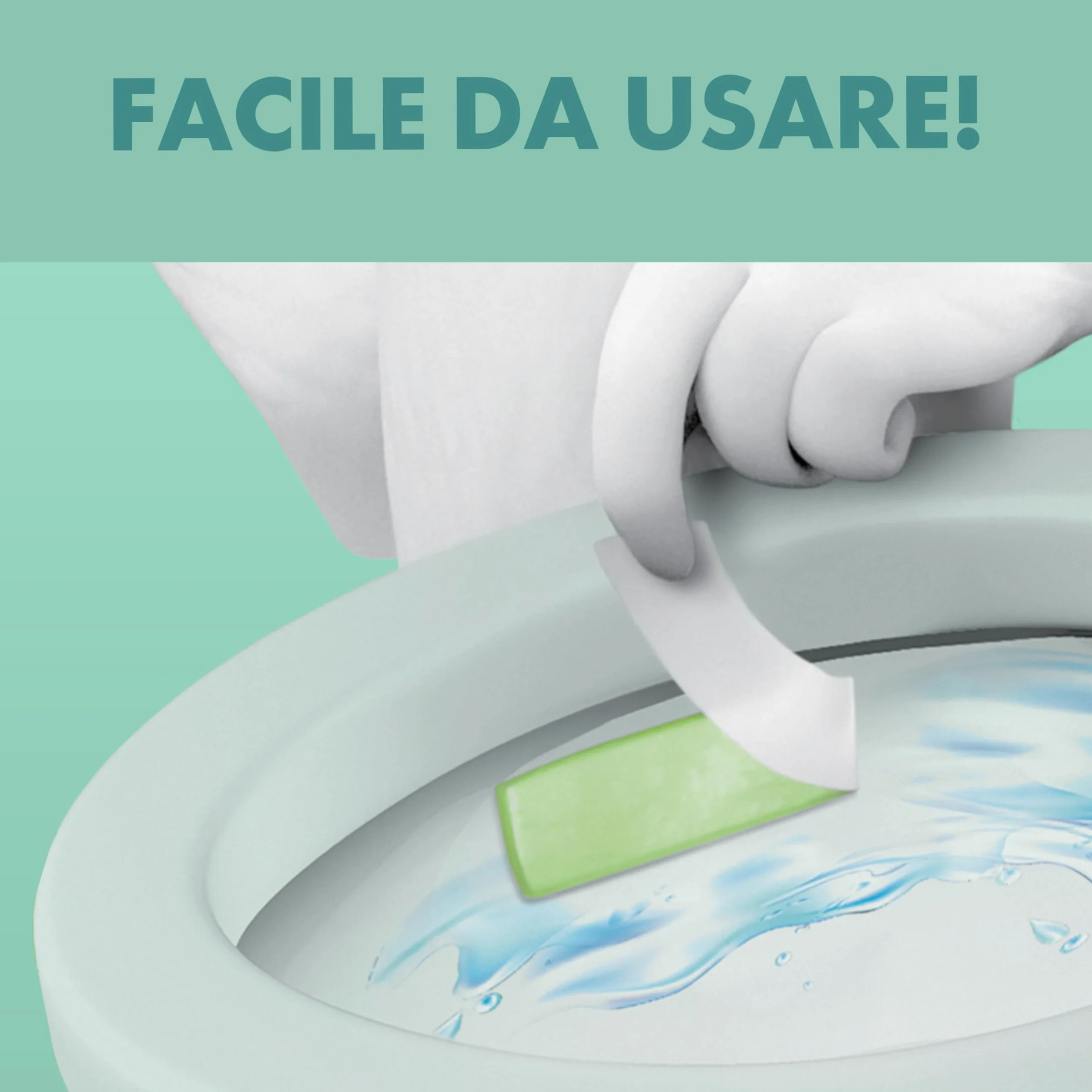 Duck Fresh Stickers - Strisce Adesive Gel Igienizzanti WC, Profumo Lime, Formato Scorta da 10 Confezioni, 30 Strisce