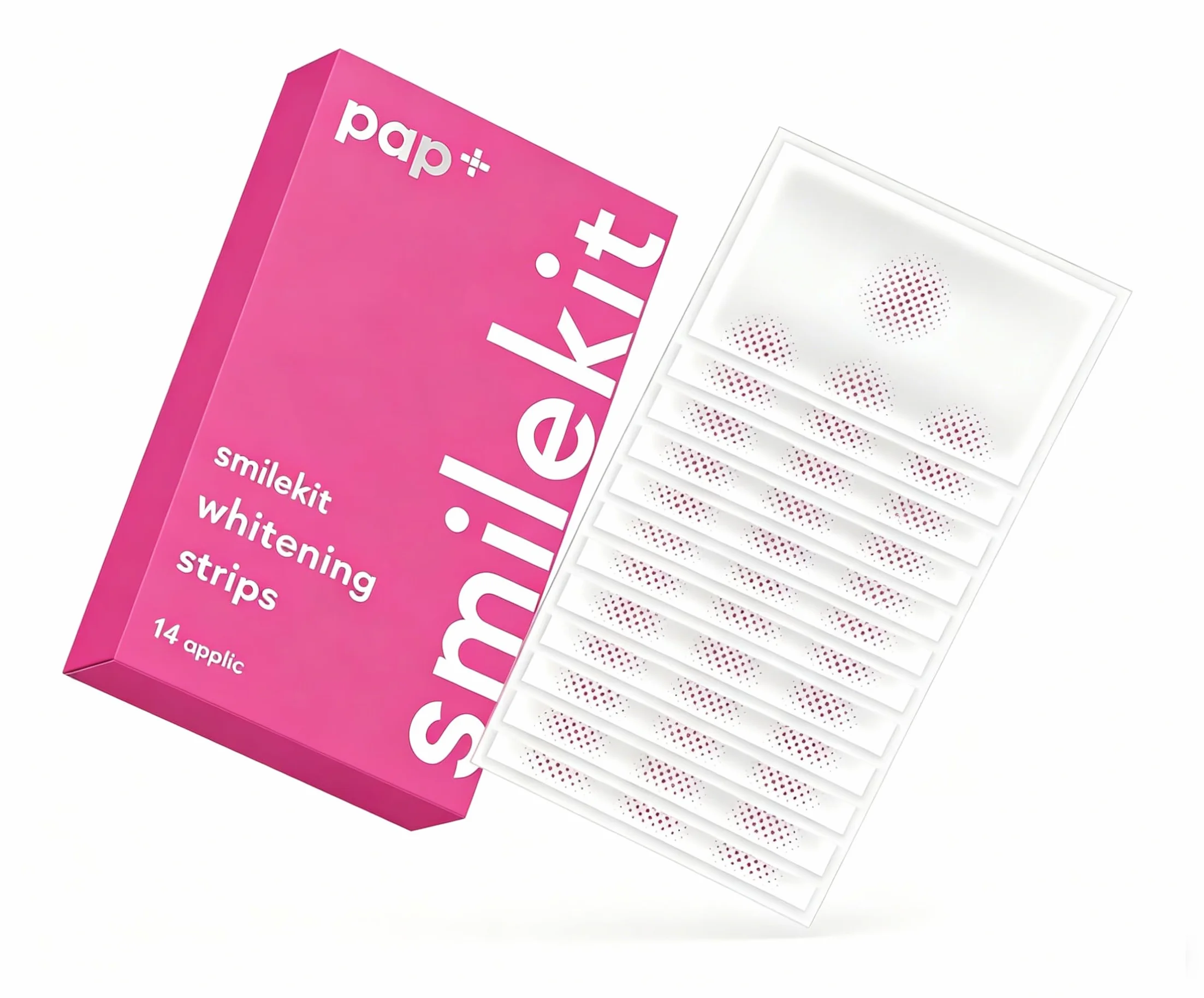 Strisce Whitening Denti, Strisc Sbiancant Denti, Per Lo Sbiancamento E La Pulizia Dei Dentali, Sbiancamento Rapido a Casa e in Viaggio
