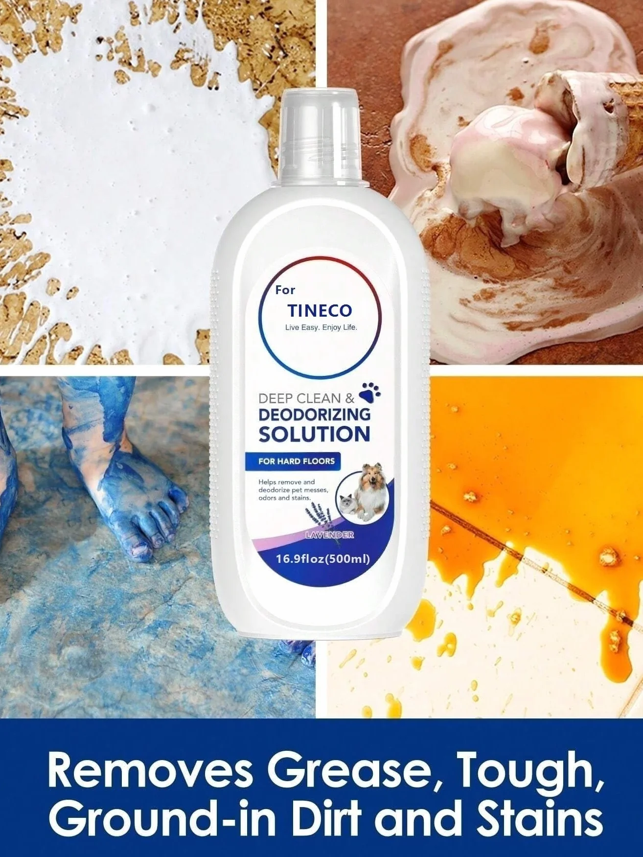 Detergente per pavimenti Tineco IFloor 2/3 Breeze FLOOR ONE S3/S5/S5 Pro 2/S6/S7 Pro 500 ml