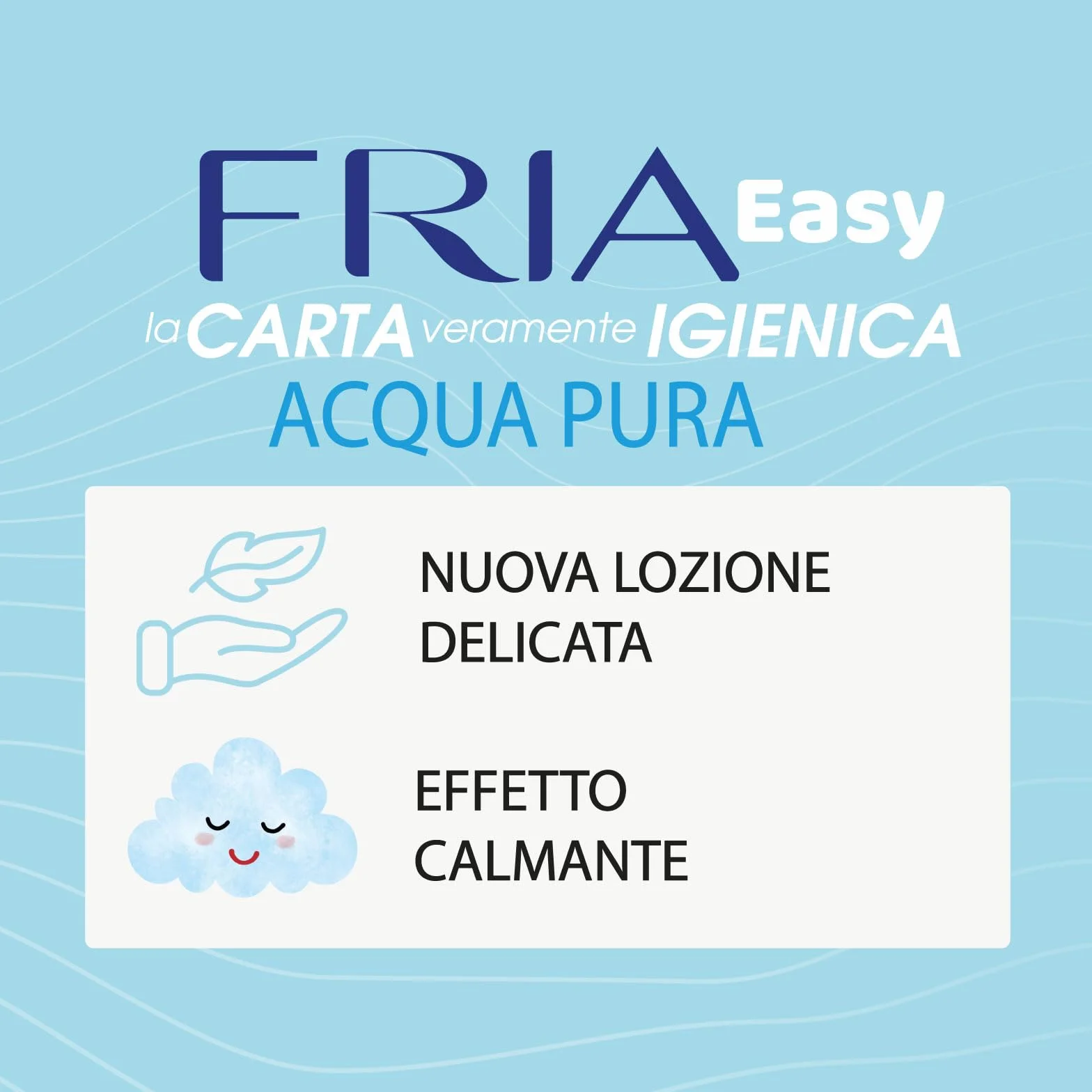 Fria Easy Salviette Umidificate Carta Igienica Effetto Calmante 50 Pz