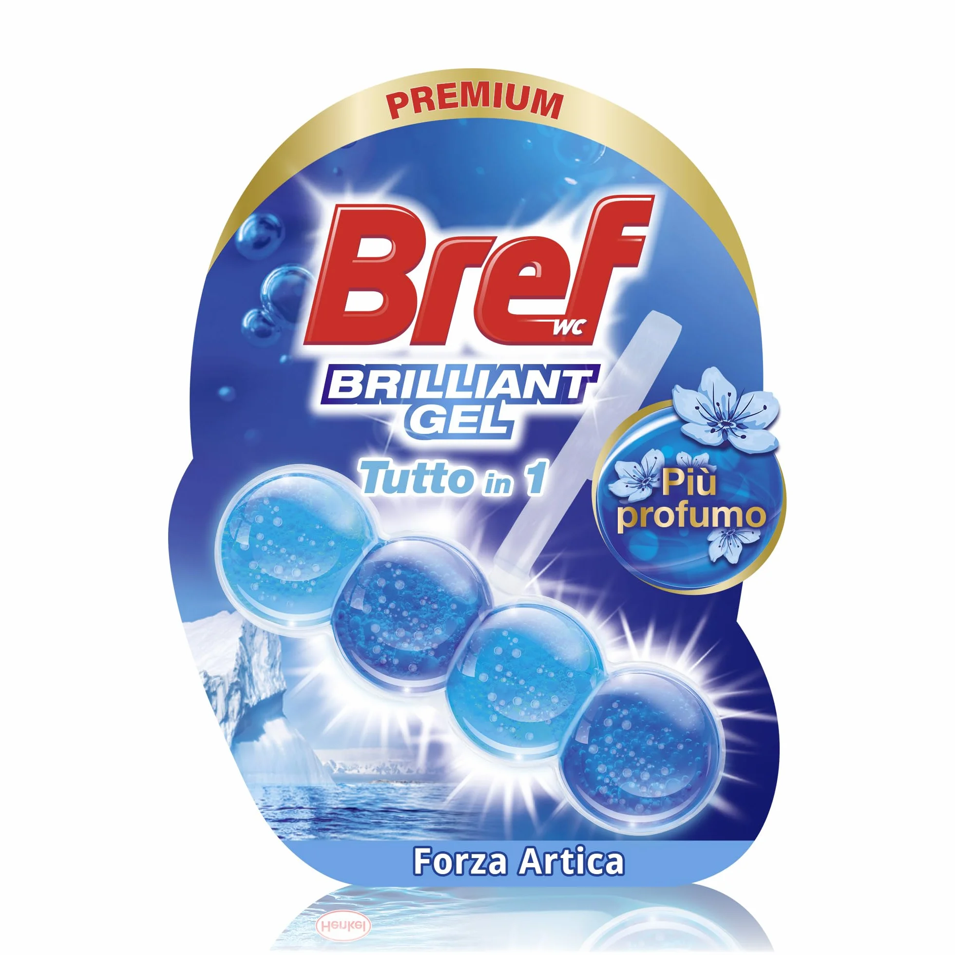 Bref Brilliant WC Forza Artica, 11 pezzi
