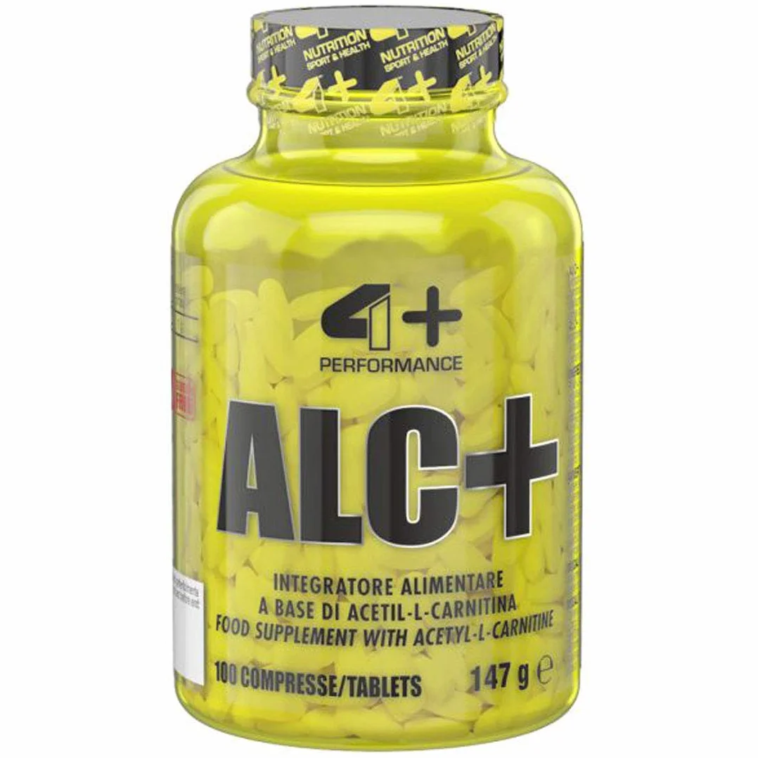 4 nutrition ALC, - 1 g Acetil-L-carnitina - 100 Compresse, 147 g