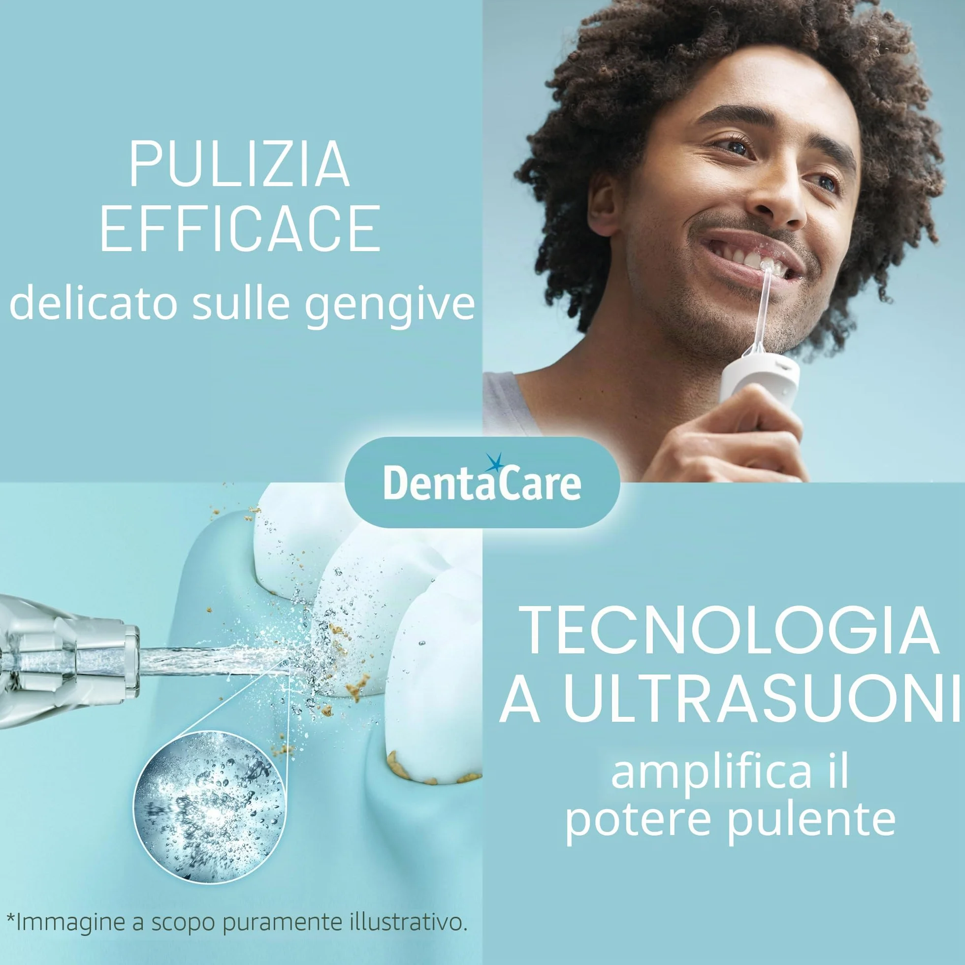 Panasonic WEW0983X503 Beccuccio di Ricambio per Irrigatore Orale EW1511W503, Confezione da 2 Pezzi, Trasparente