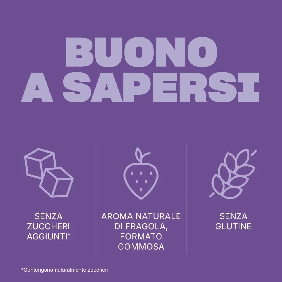 SWISSE Beauty Collagene Marino 100% Integratore Alimentare con Peptidi di Collagene, 40 Pastiglie Gommose, Aroma Fragola