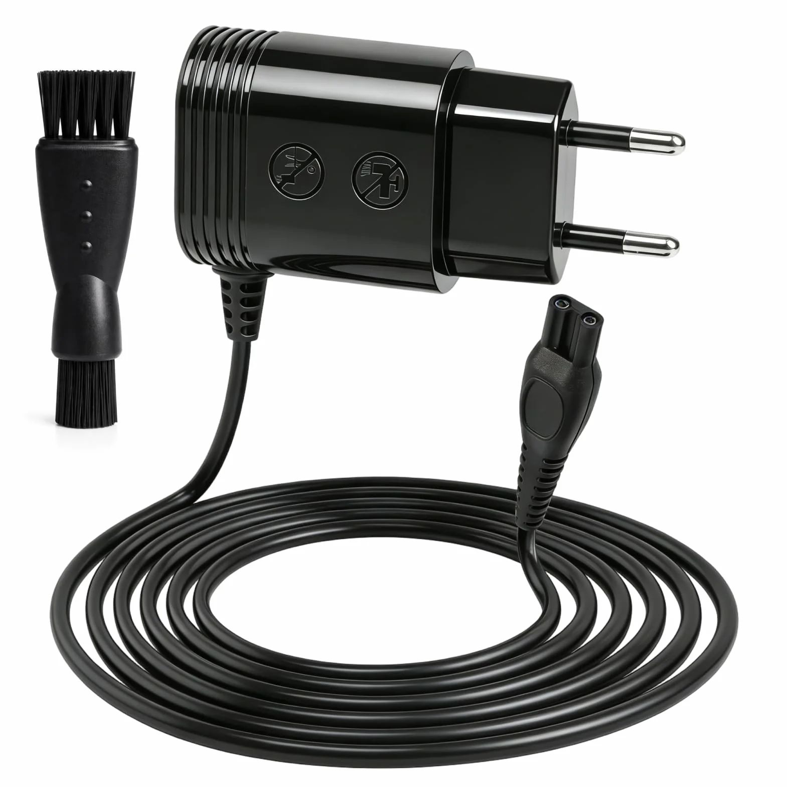Caricatore per rasoio Philips 15 V 1,5 m compatibile 3000 5000 7000 9000 MG7720 MG7745 QP6510 QP6651 S5588 HC5630