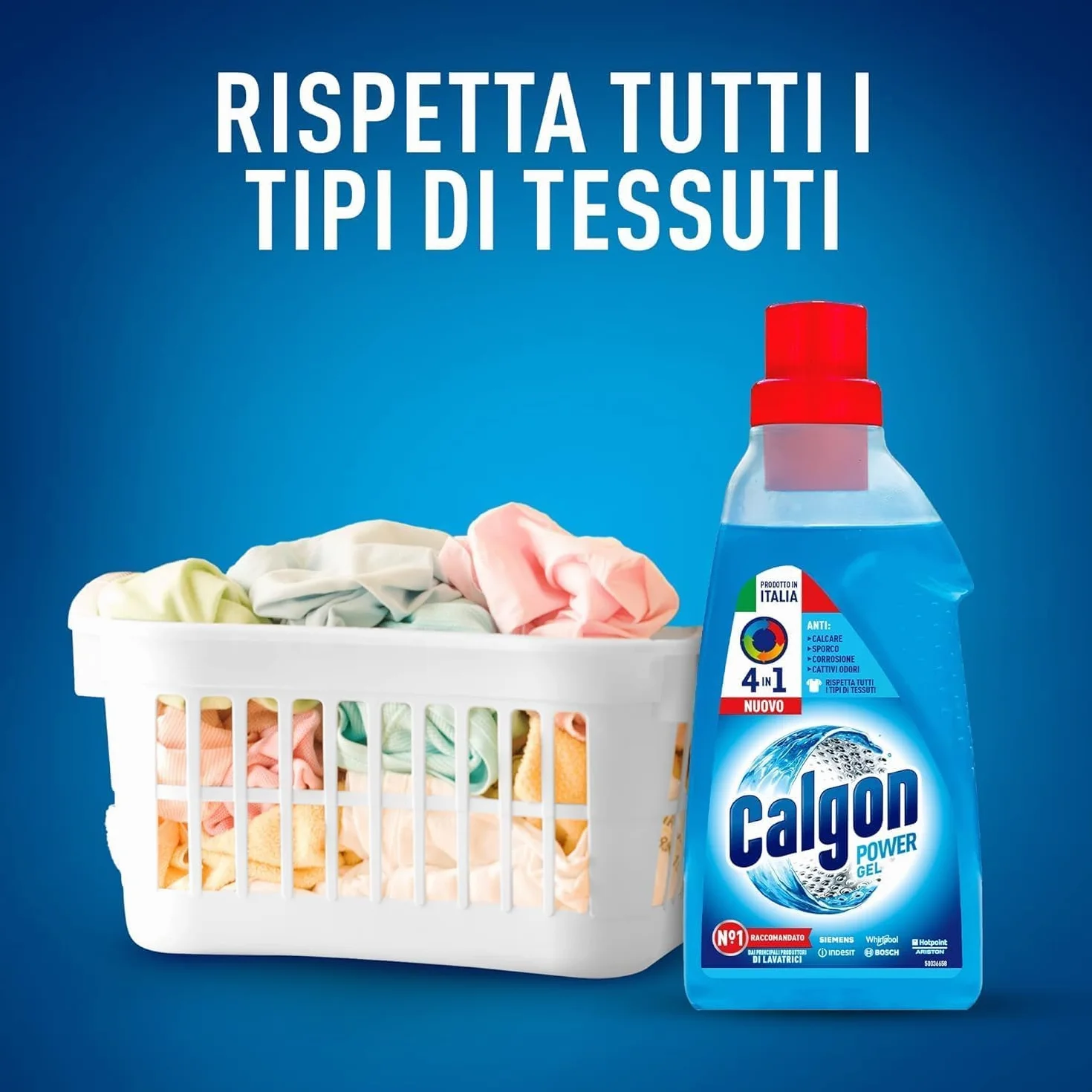 Calgon Tabs 4 in 1 Anticalcare Lavatrice 15 sztuk