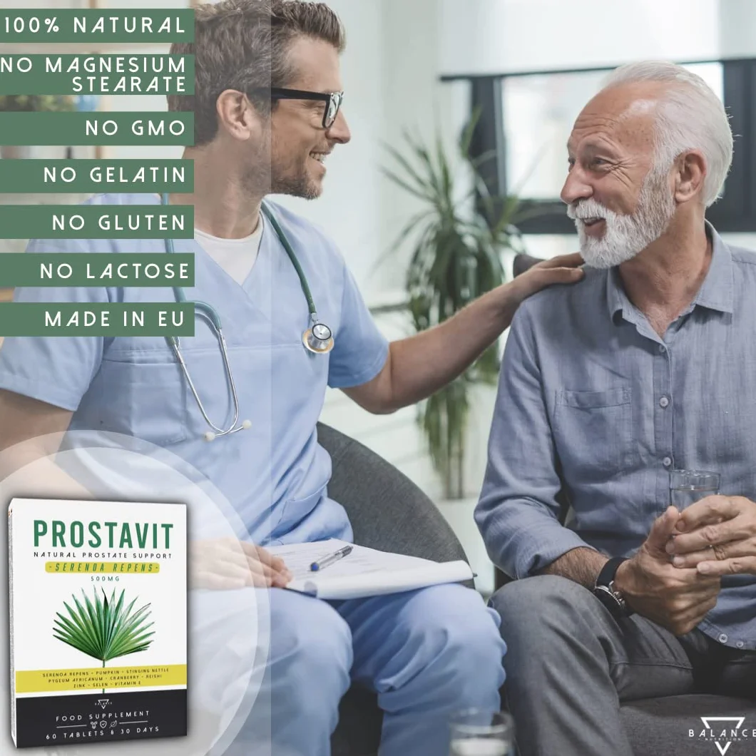 PROSTAVIT® SERENOA REPENS 500MG Saw Palmetto Integratore Prostata 60 Compresse