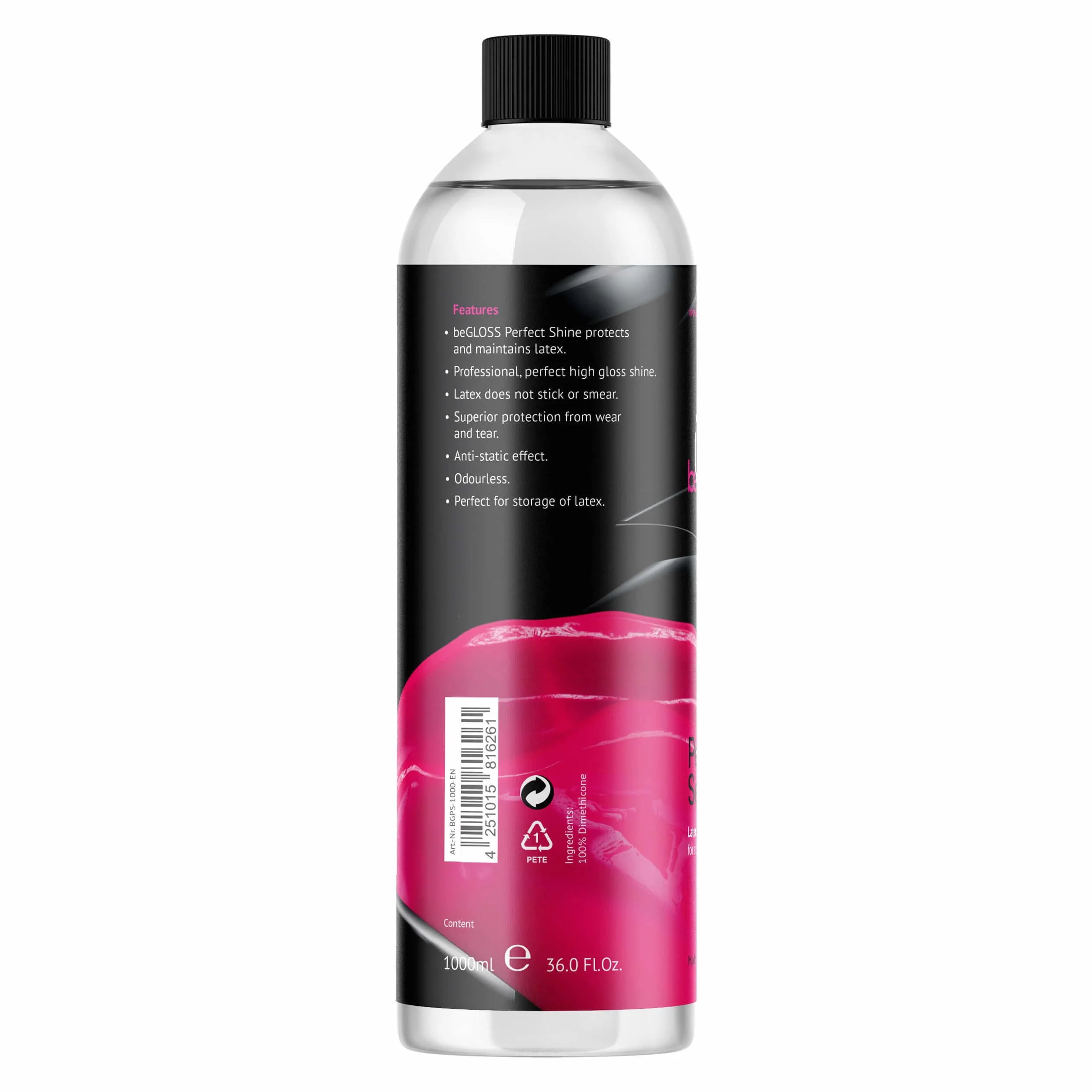 Kit per la cura del lattice Perfect Shine Latex Polish Easy Glide