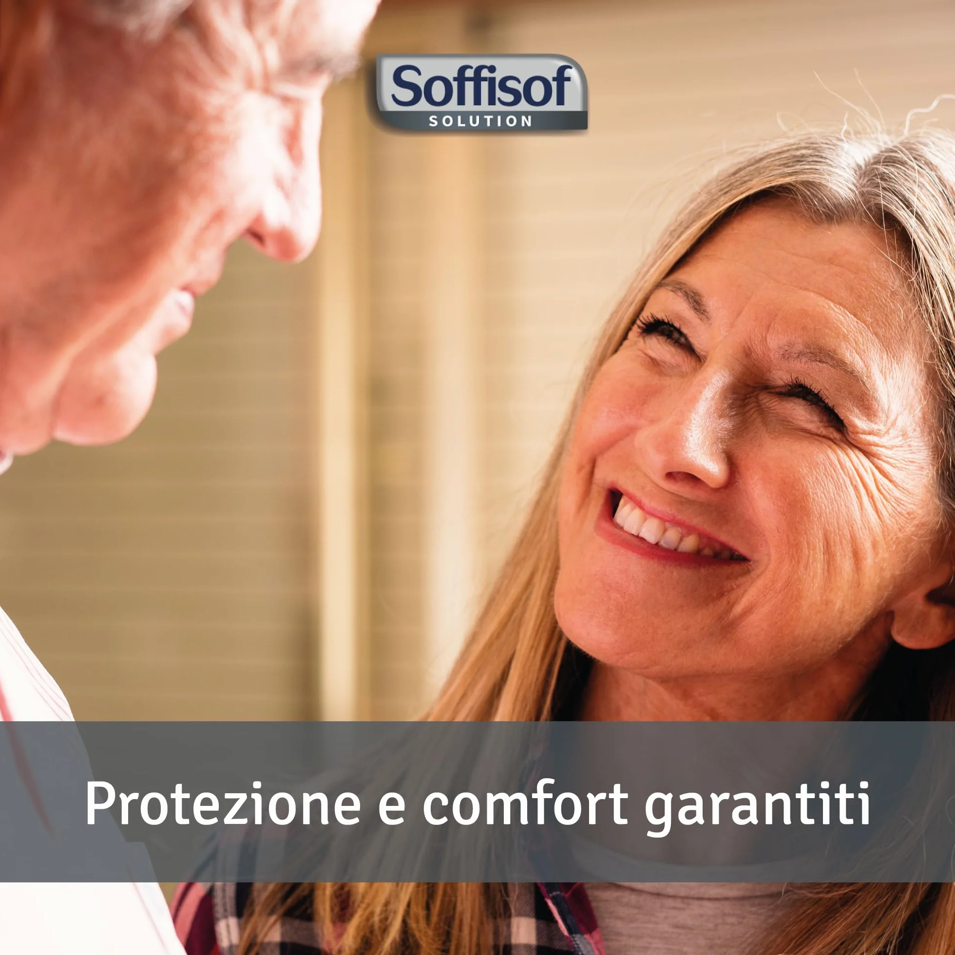 Soffisof Salviette Umidificate per Anziani 240x Adulti XL 20x30 cm 6 Confezioni