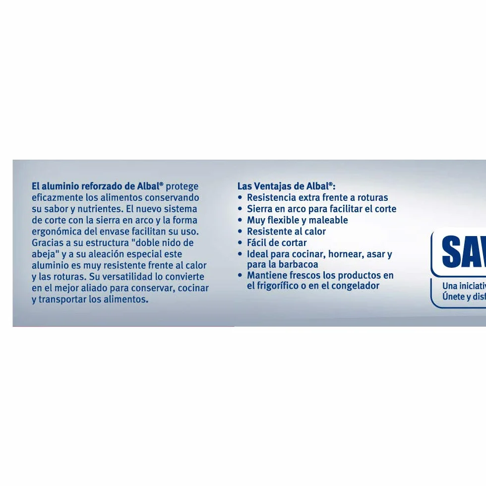 Albal- Carta alluminio 20 m