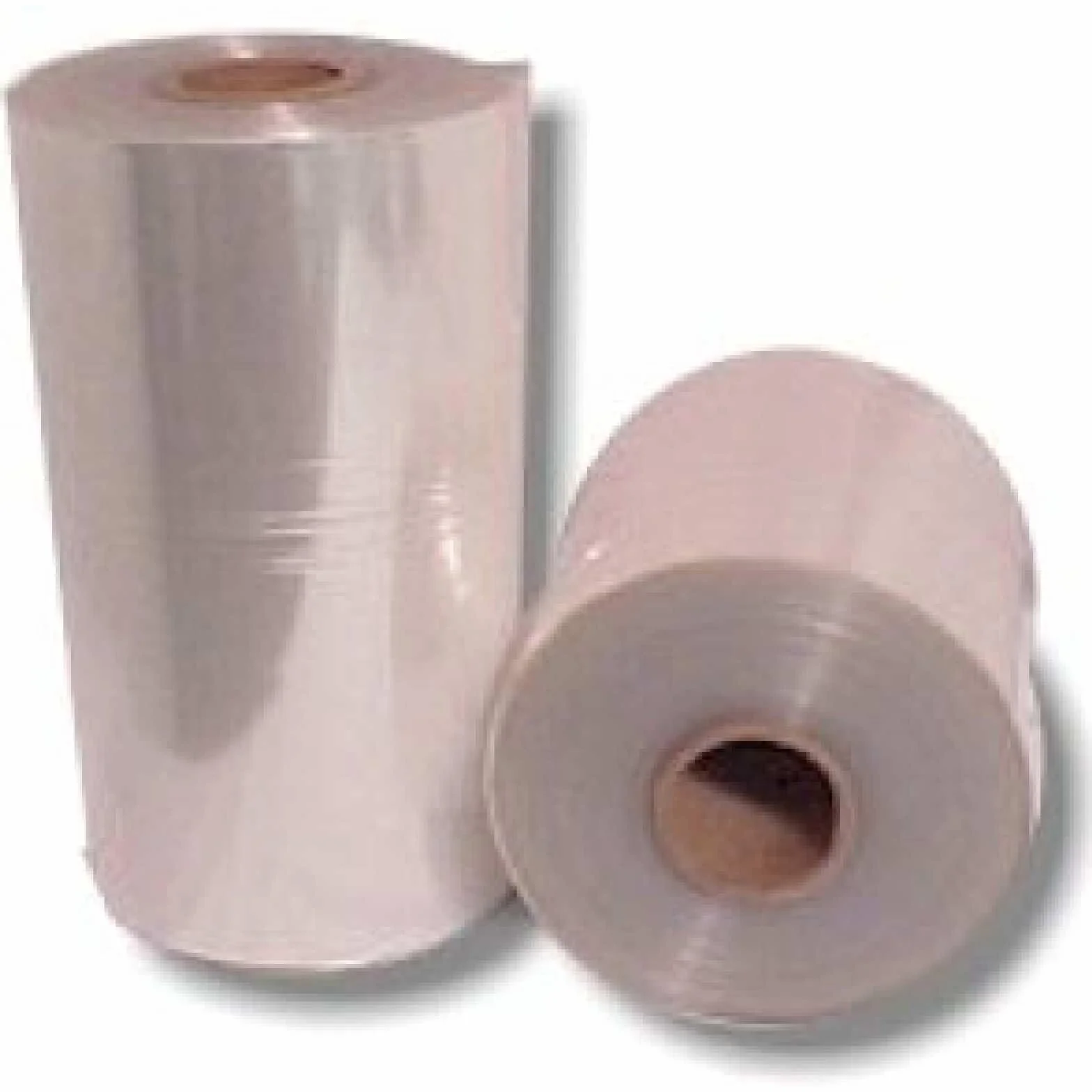 Kimicart® Bobina Film Poliolefina Termoretraibile Trasparente Monopiegata Liscia, Spessore 15 My, Lunghezza 1335 Mt, Fascia 300mm, per Confezionare Alimenti, Dolci, Biscotti