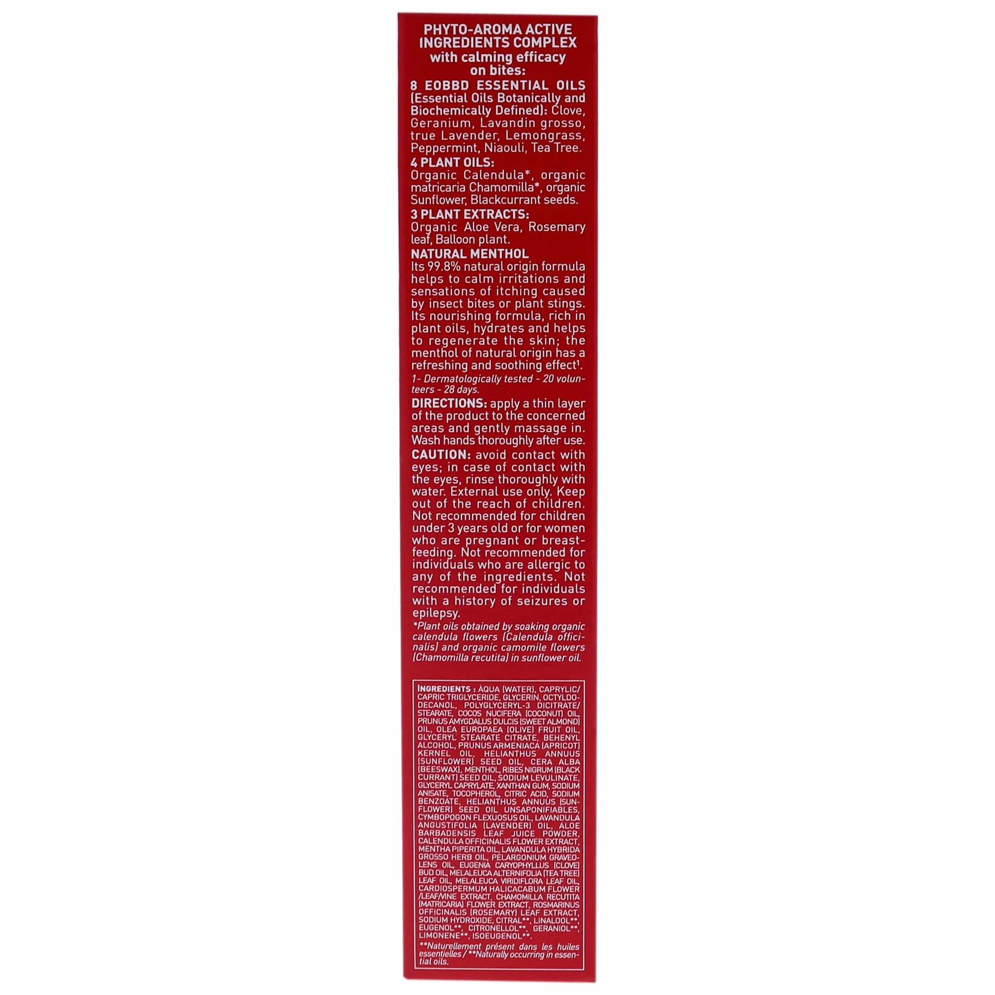 Puressentiel - Sos insetti - Crema Multi-Lenitiva - Punture di insetti e piante - 100% di origine naturale - Effetto fresco - Lenisce il prurito e l'irritazione - 40 ml