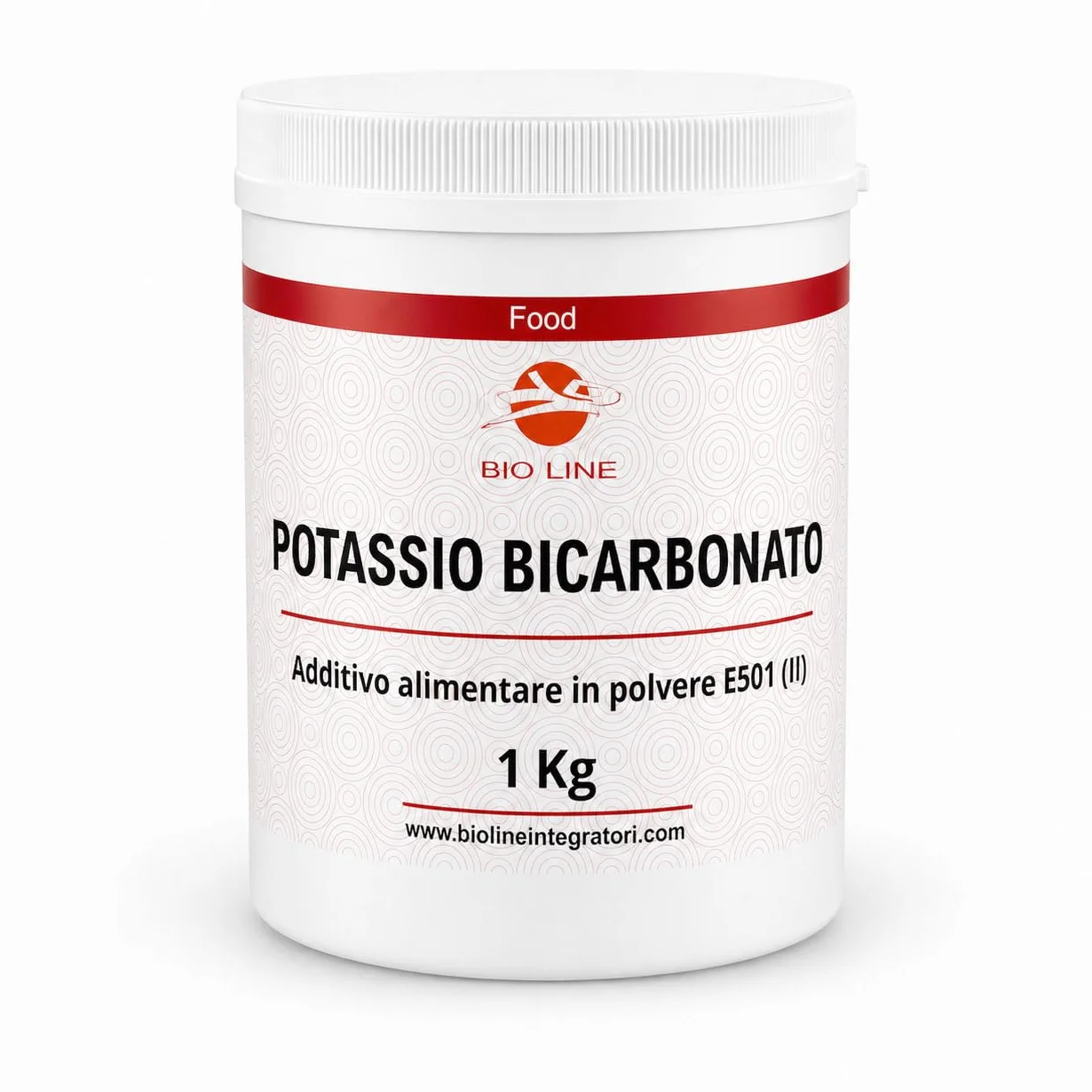 Laboratori Bio Line - Potassio Sali Minerali in Polvere (1 Kg) Bicarbonato di Potassio per Sportivi, Prodotto Alimentare