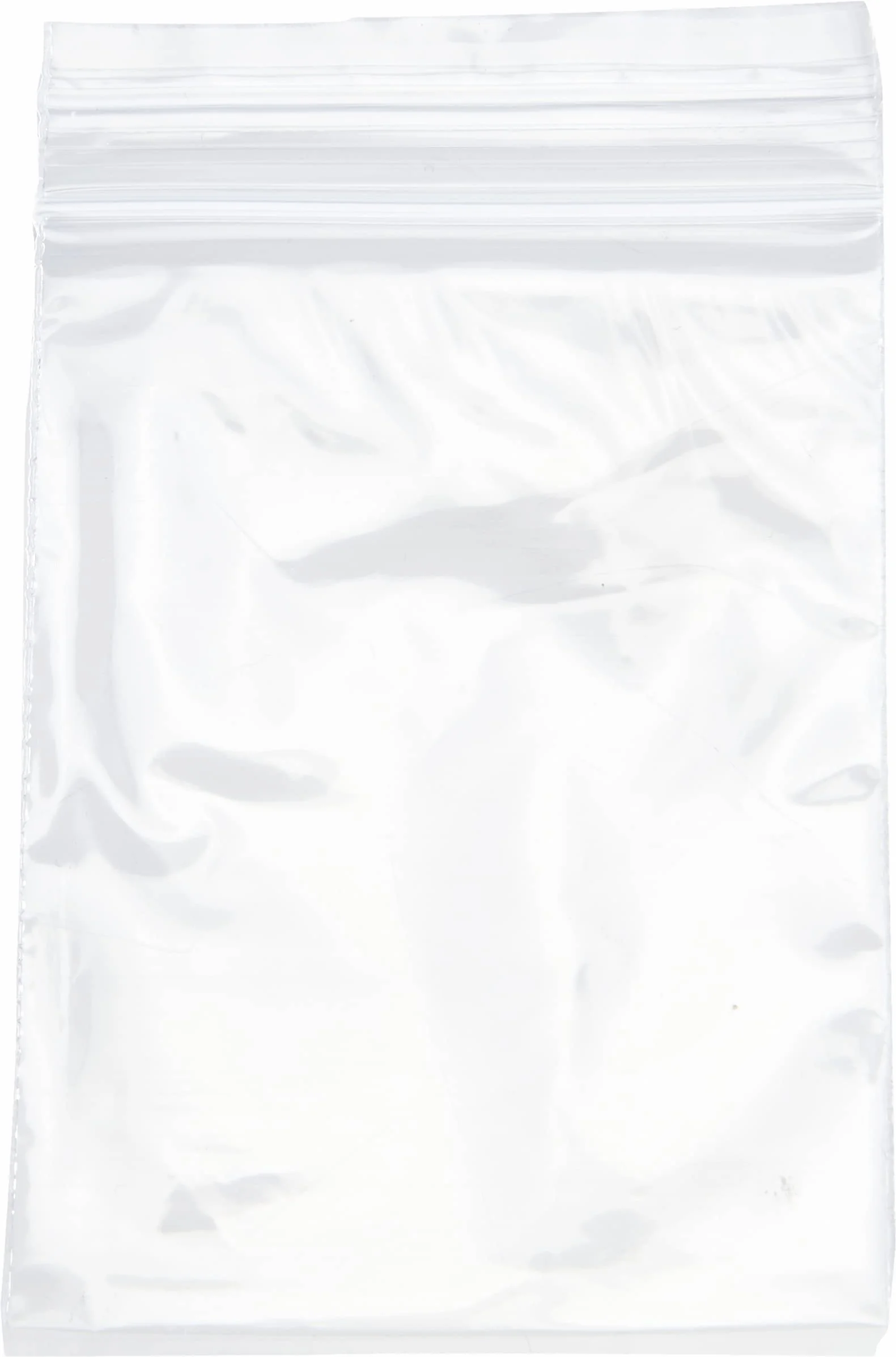 APLI - Confezione di 100 sacchetti di plastica richiudibili 60 x 80 mm (Confezione da 2)