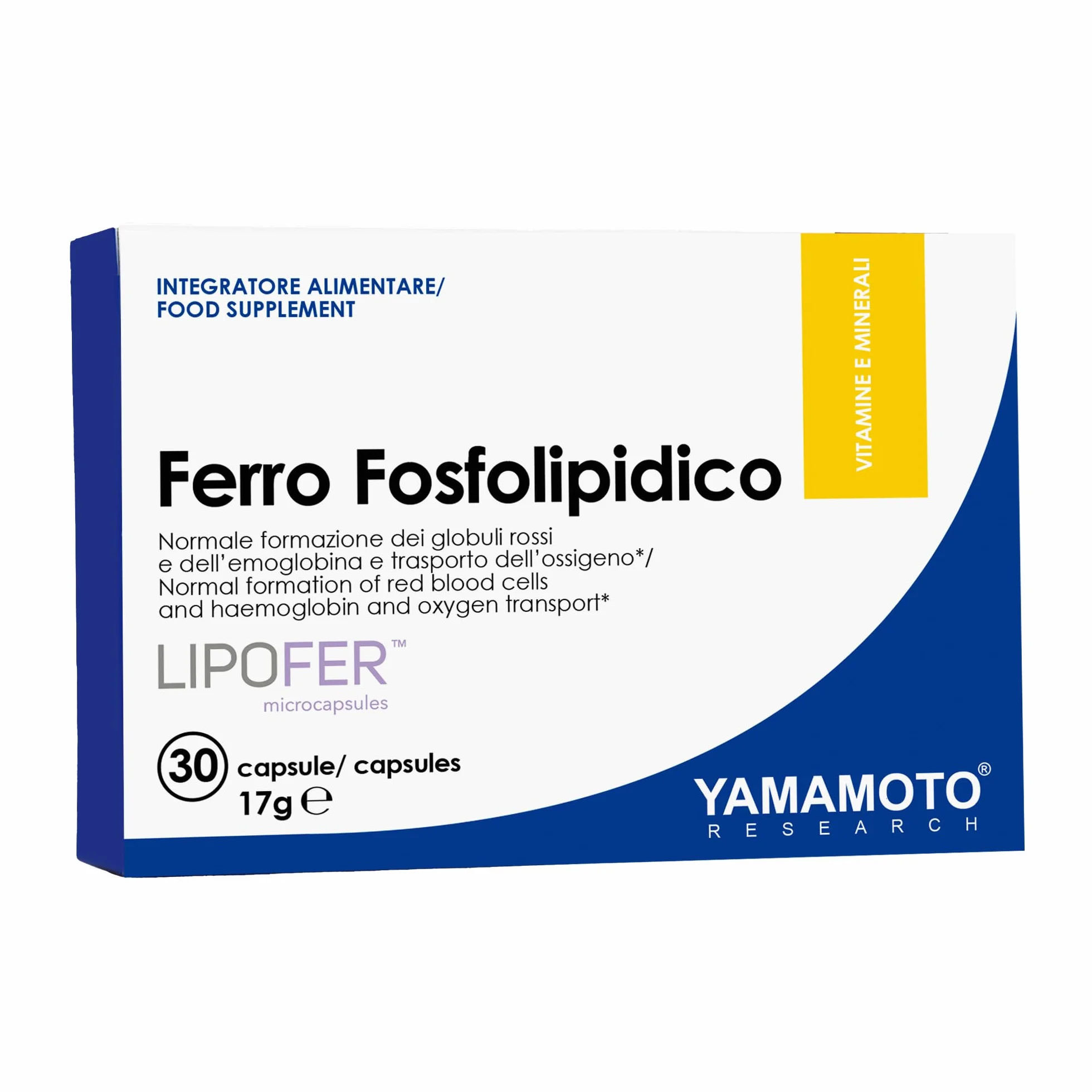 Yamamoto Research Ferro Fosfolipidico, 30 capsule 17g