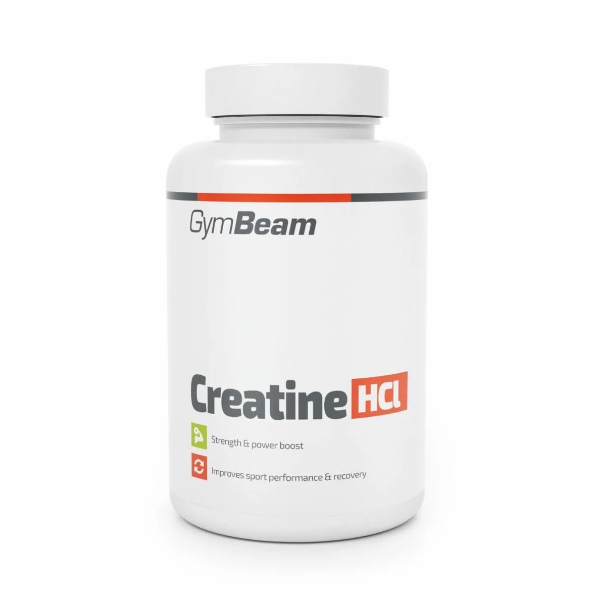 GymBeam Creatina Capsule HCL, Creatina Cloridrato, Eccellente Praticitá, Aumenta Le Prestazioni Fisiche, Adatta per Atleti di Forza e Resistenza, Migliora Prestazioni Sportive, Formato in Capsula