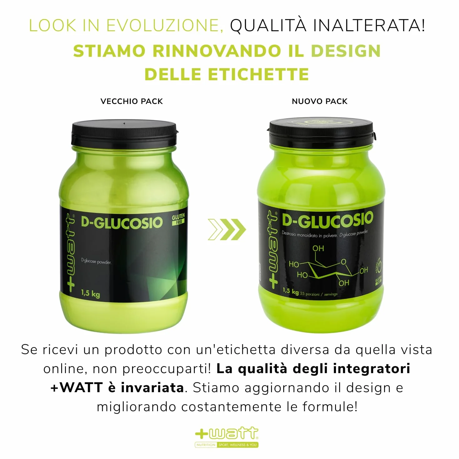 D-Glucosio - Energia Pura per il Tuo Post- Workout - Formato: 1500 g