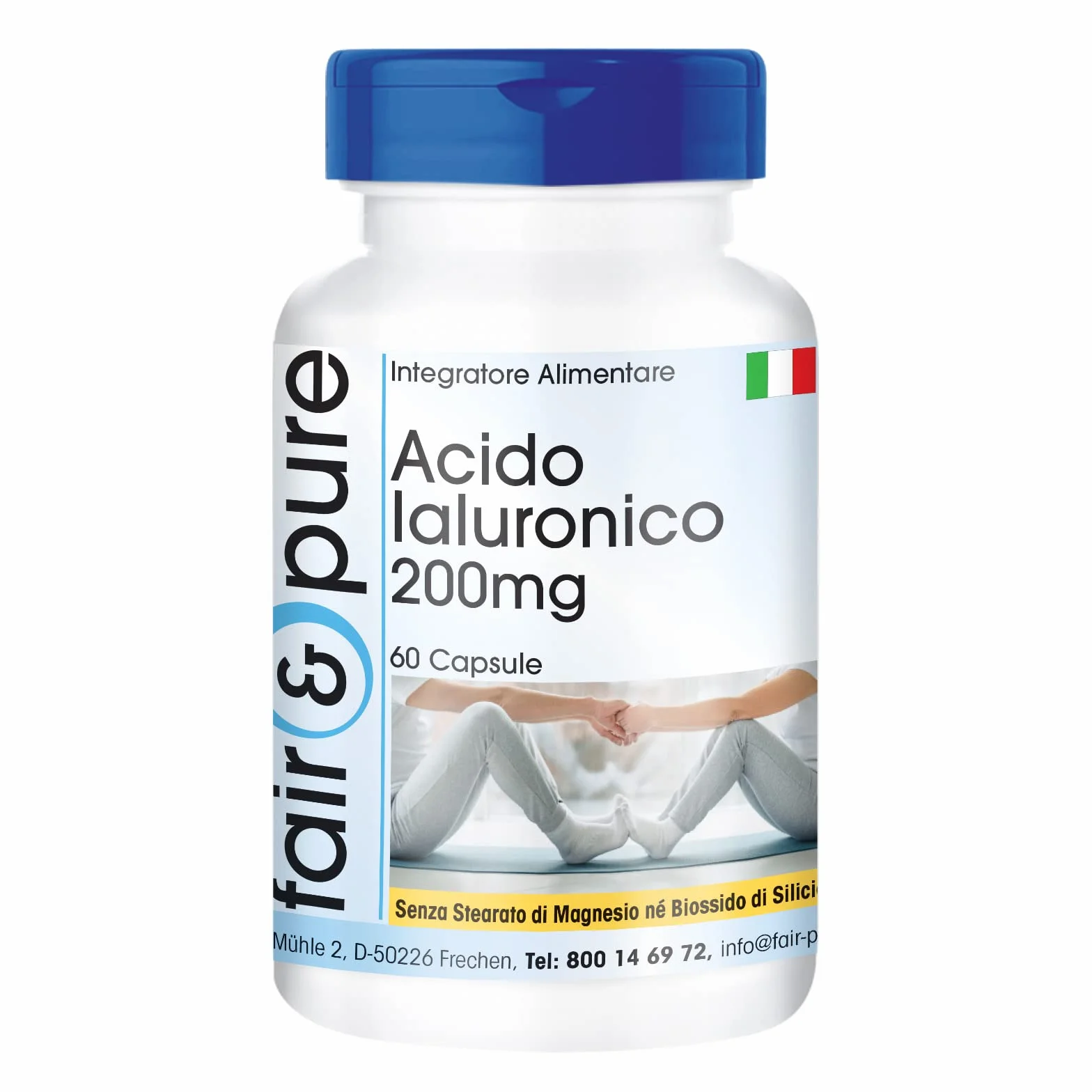 Fair & Pure Acido Ialuronico 200mg 60 Capsule Vegan