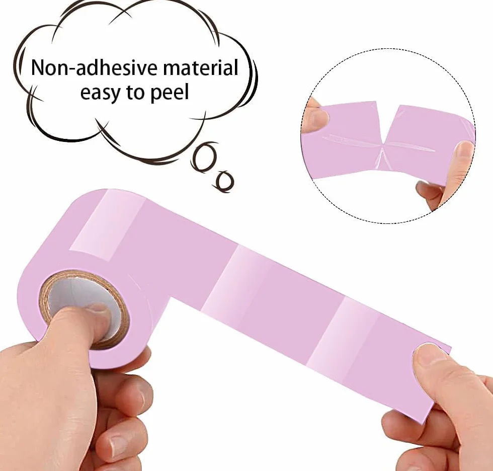 Nastro Non Adesivo Lungo 10 M, Non Adesivo Ai Capelli, Non Danneggia La Pelle, Accessori per Il Fitness-H