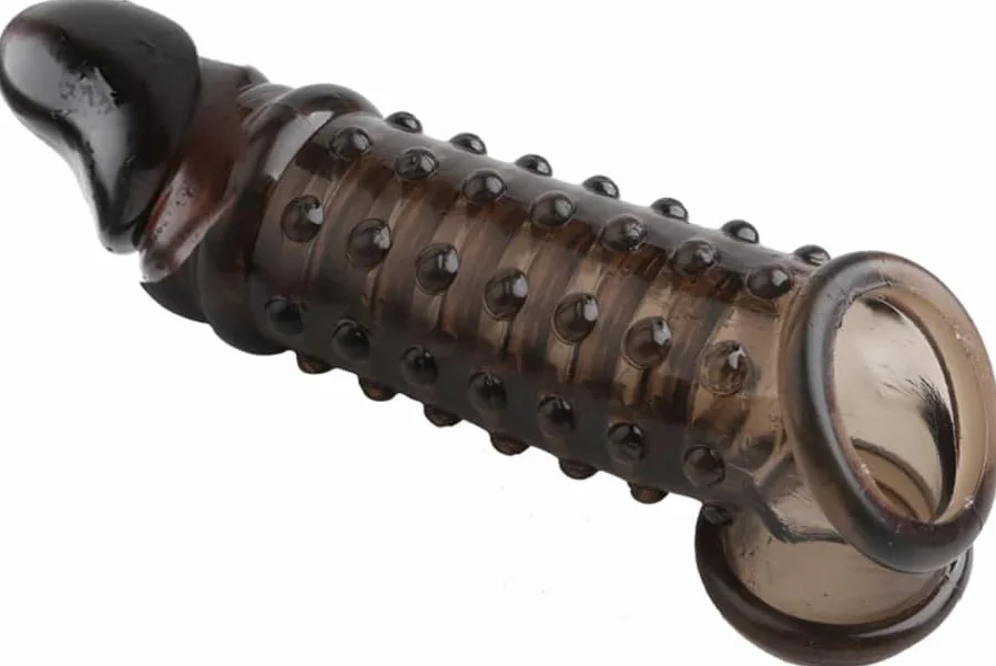 Manicotto Per Pene Realistica Maschili Xxl Indossabile Preservativo in Silicone Pene Finto Per Uomini Fallo Prolunga Pene Guaina E Prolunga Per Pene Xxl