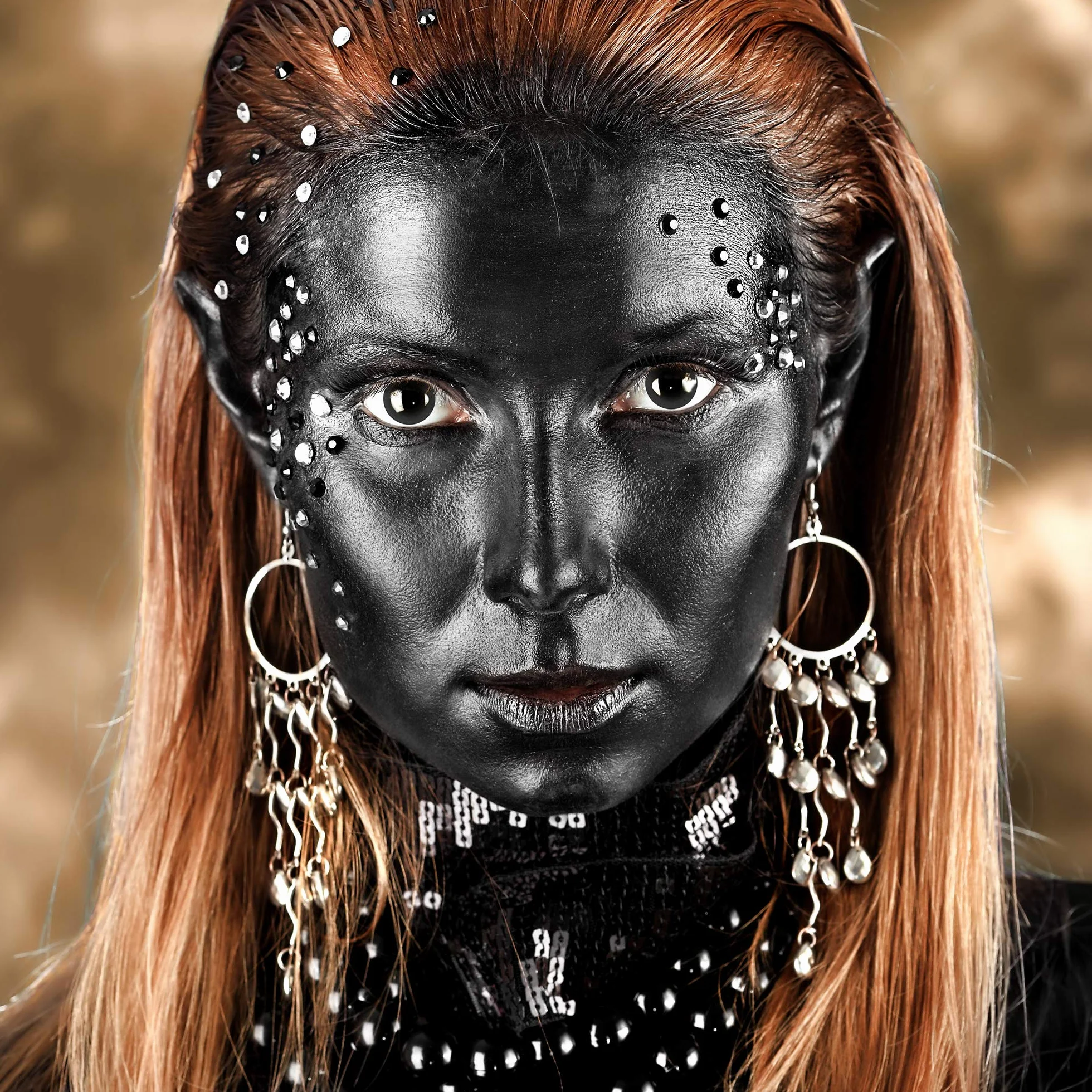 Meralens Lenti a contatto colorate nero Black Out 1x2 pezzi Portalenti