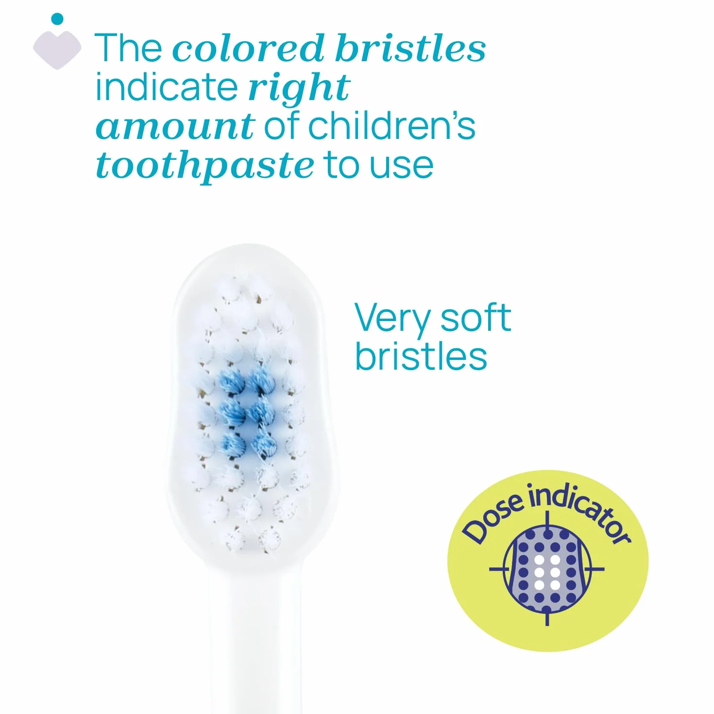 Chicco Set 2 Spazzolini da Denti per Bambini con Ventosa, Testina Arrotondata, Setole Morbide Delicate su Gengive e Dentini, Ampio Manico Antiscivolo, Coprisetole Incluso, 3-6 Anni, 2 Pezzi, Bimbo