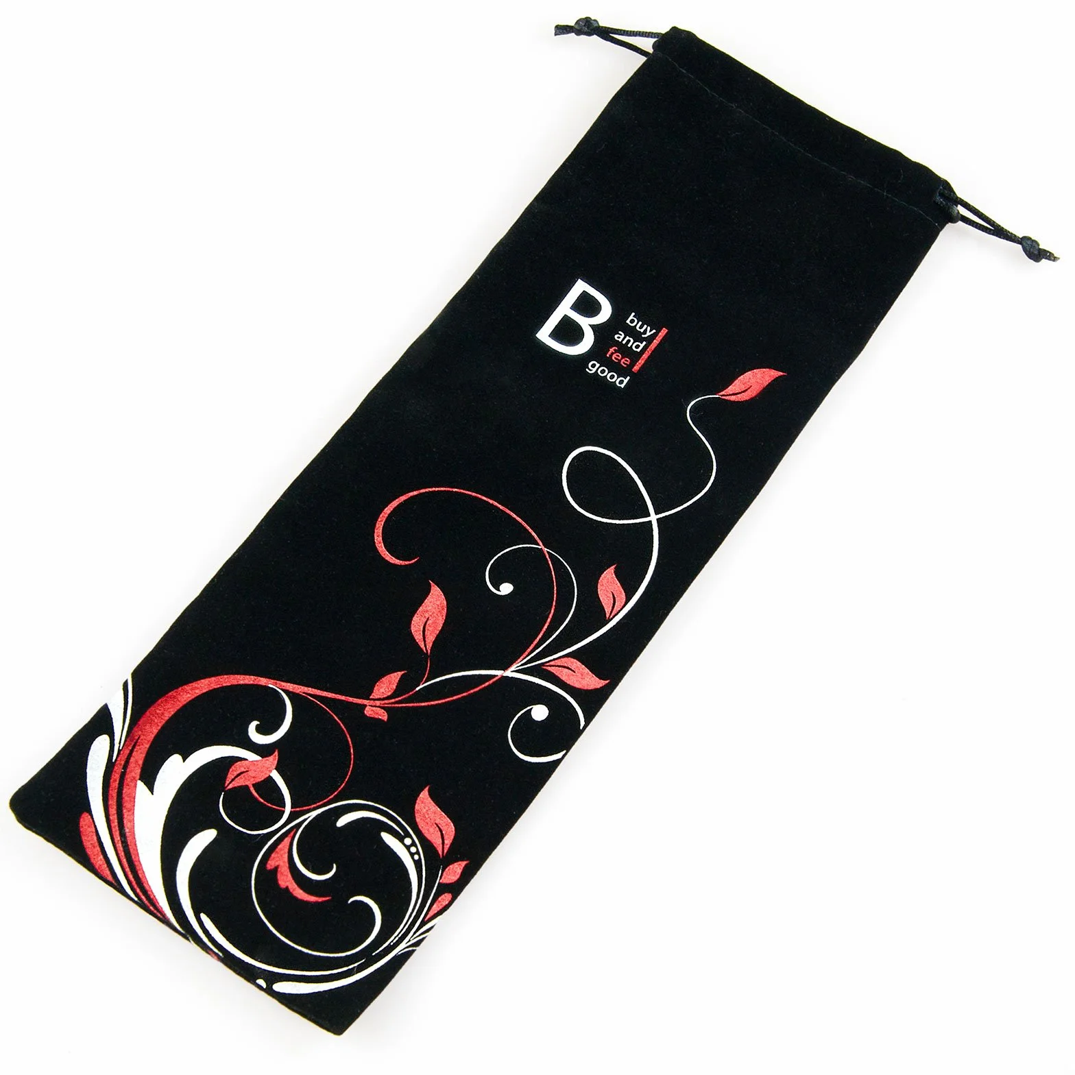 SACCHETTO DI DESIGN BuyAndFeelGood per MAGIC WANDS e DILDO 35 x 12 cm chiusura con cordoncino
