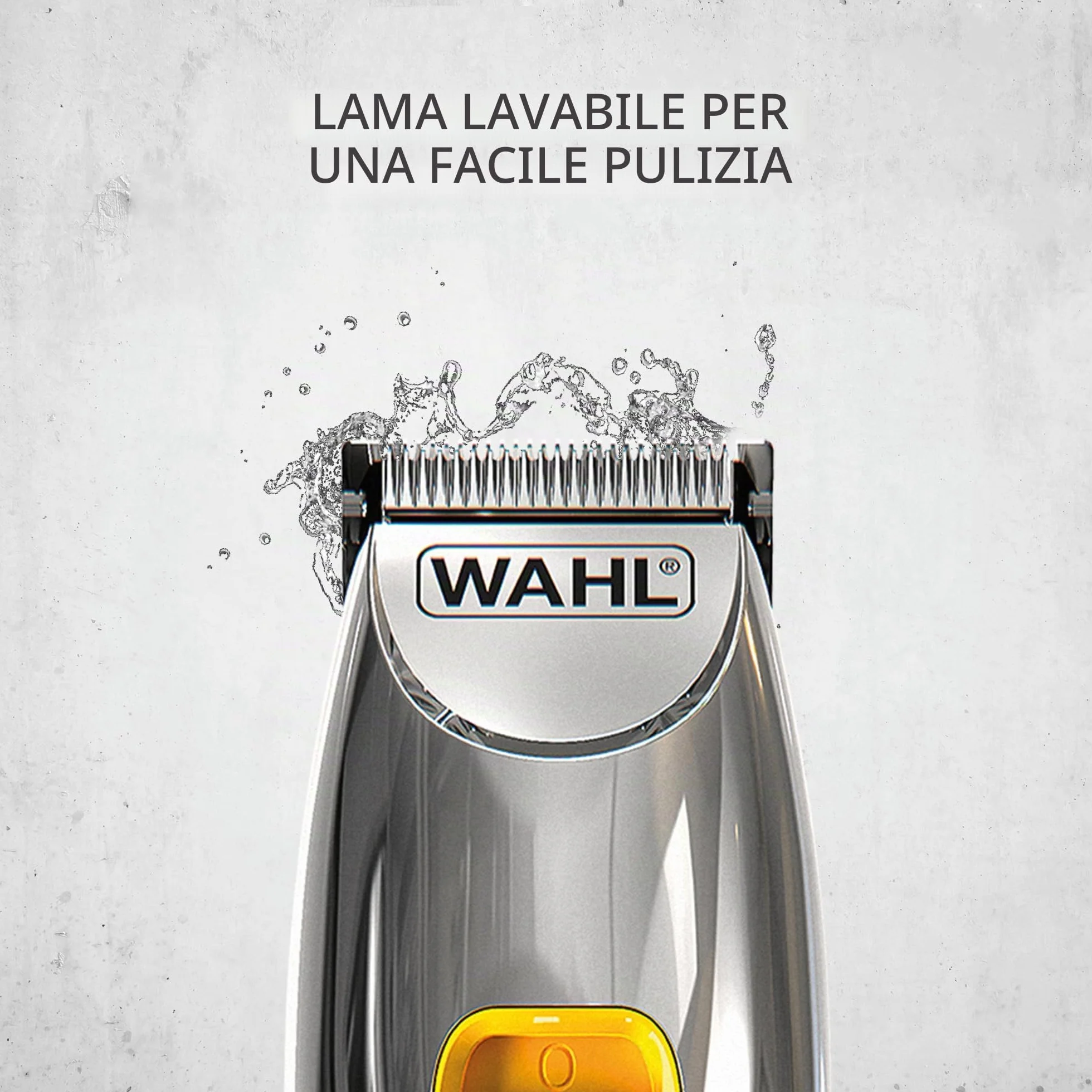 WAHL Regolabarba Extreme Grip 240 V Nero Arancione