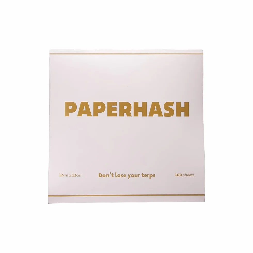 Carta Professionale per Concentrati, Estratti, Cere ed Oli 12cm x 12cm 100 Fogli