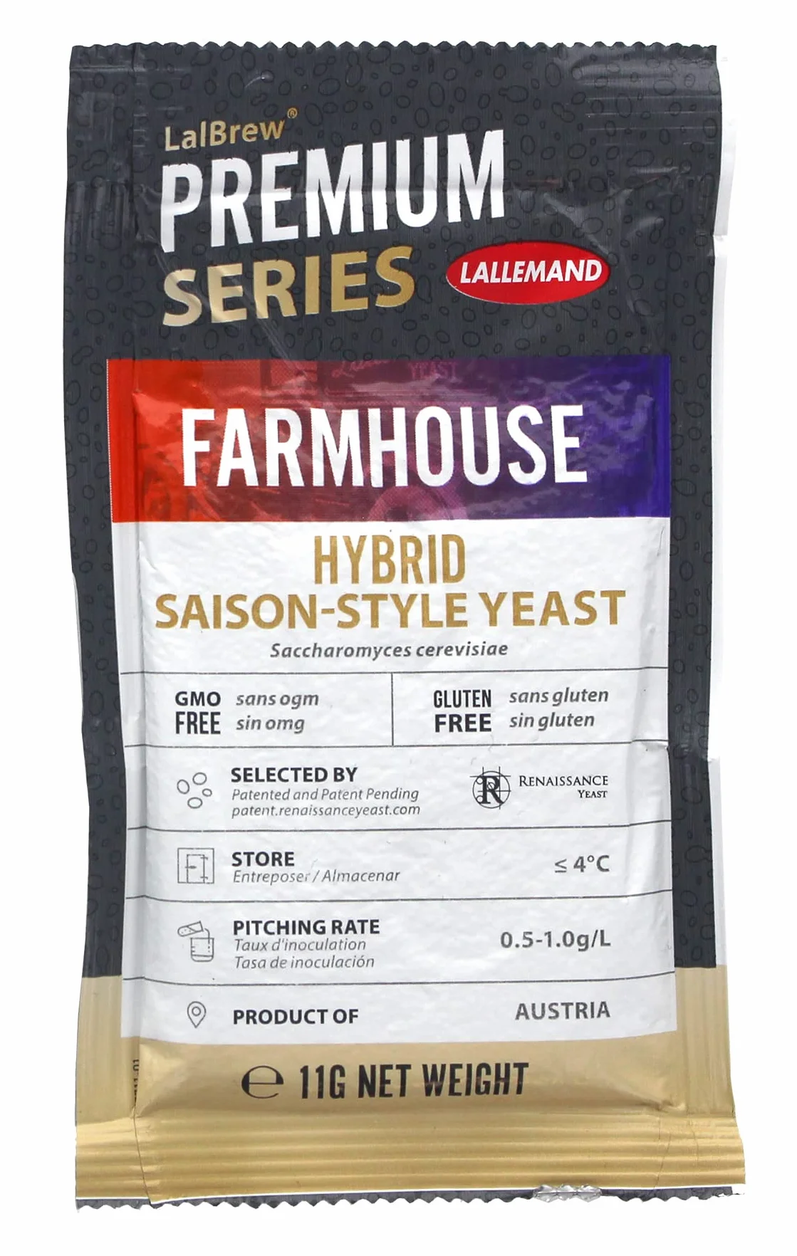 Lallemand LalBrew Farmhouse™ Lievito ibrido per birra Saison 11 g