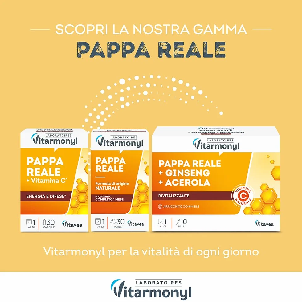 VITARMONYL PAPPA REALE GUMMIES z Propoli i Miele dla Dzieci +3 30 sztuk
